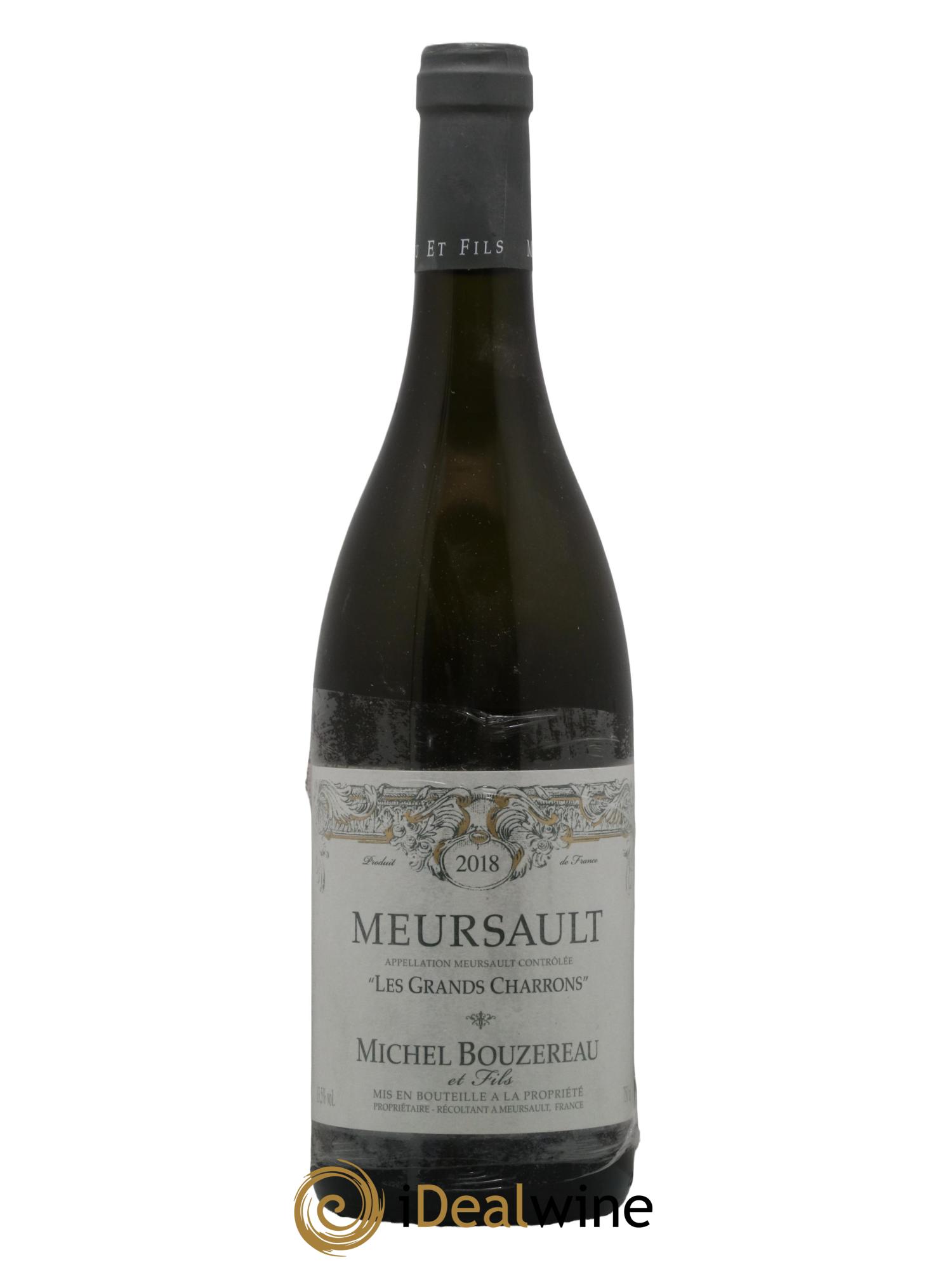 Meursault Les Grands Charrons Michel Bouzereau et Fils (Domaine) 2018 - Lot de 1 bouteille - 0