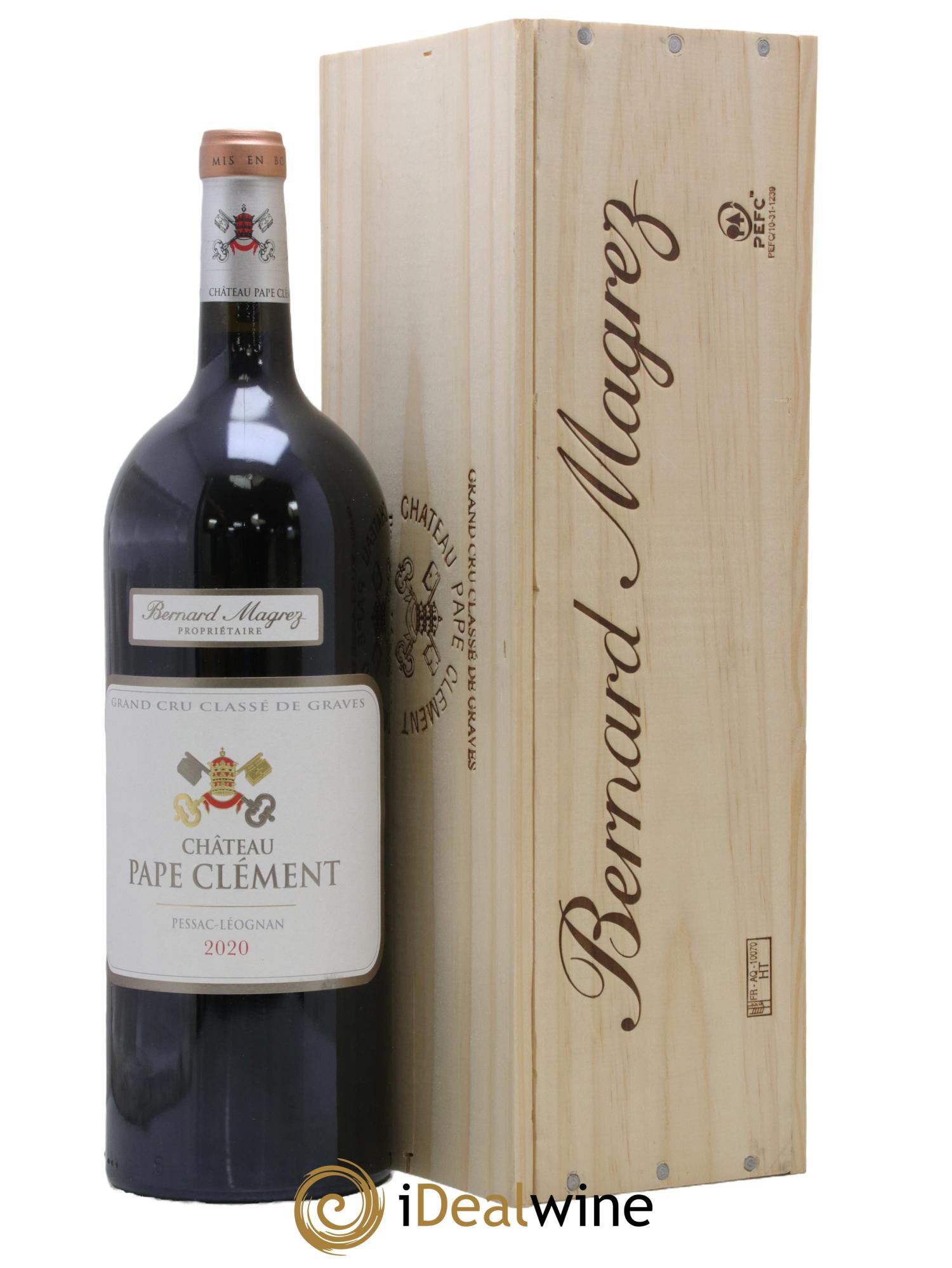 Château Pape Clément Cru Classé de Graves 2020 - Lot de 1 magnum - 0
