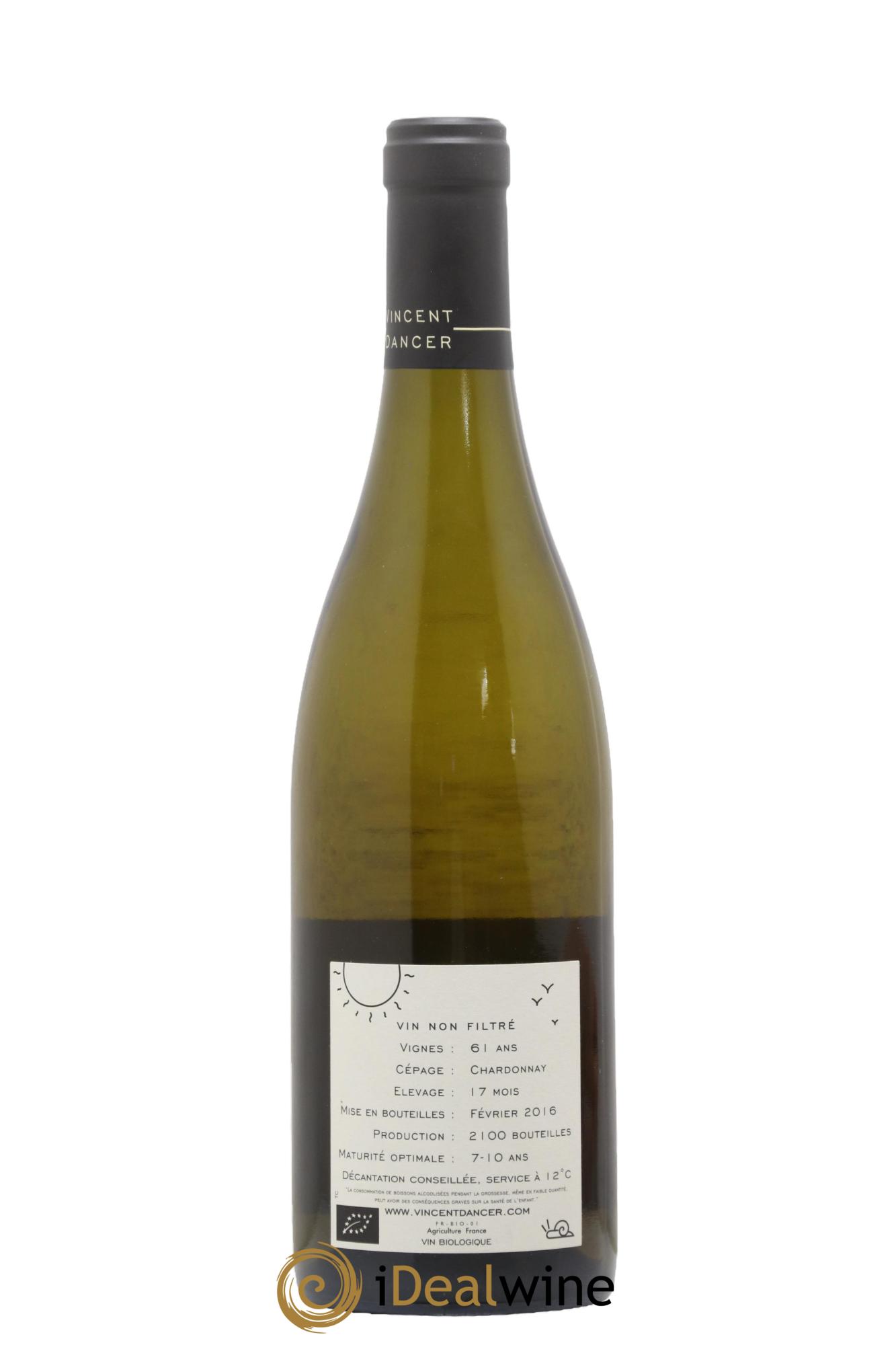 Chassagne-Montrachet 1er Cru (Morgeot) Tête du Clos Vincent Dancer 2014 - Lot de 1 bouteille - 1
