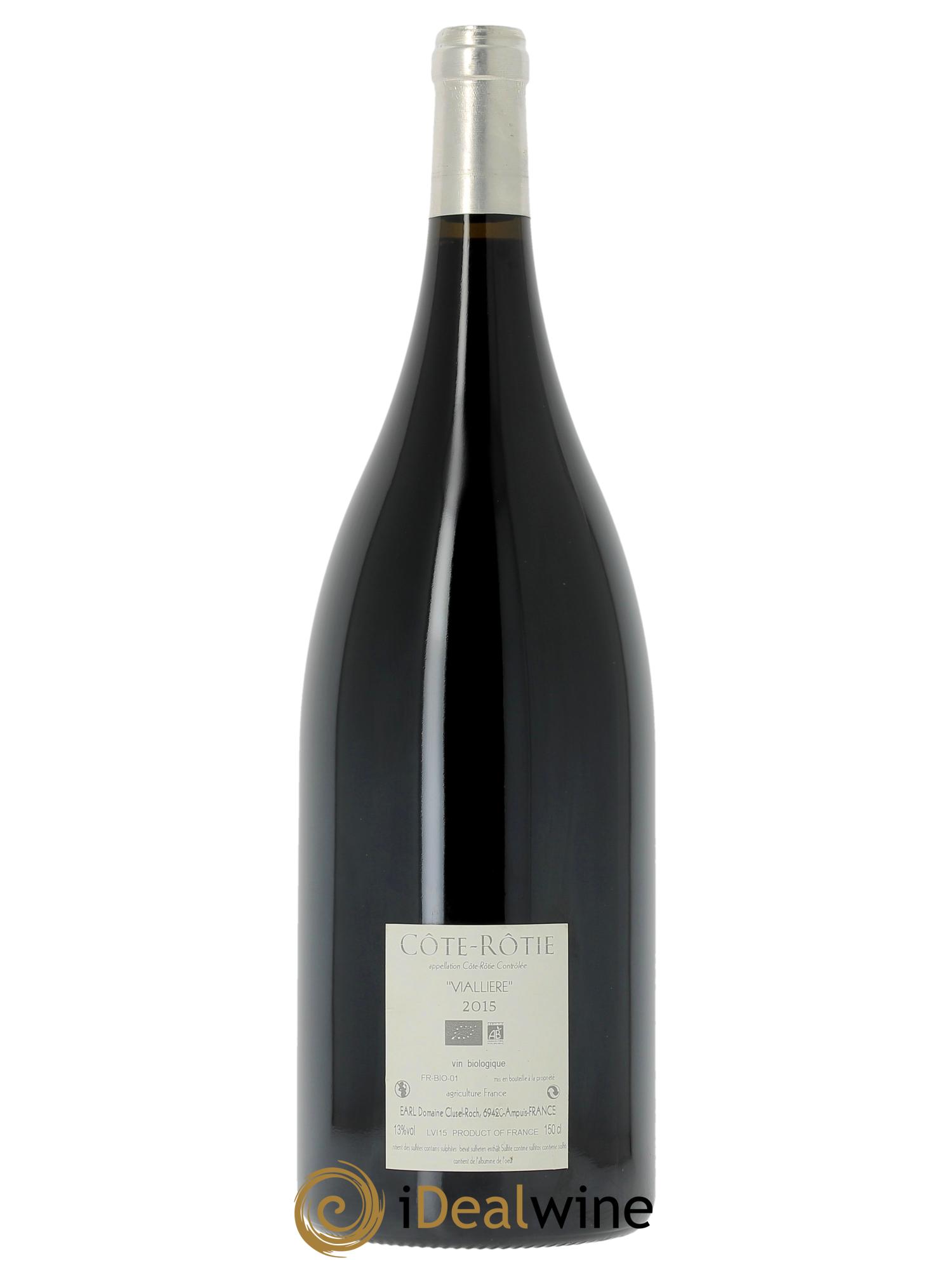 Côte-Rôtie Viallière Clusel-Roch  2015 - Lot de 1 magnum - 1