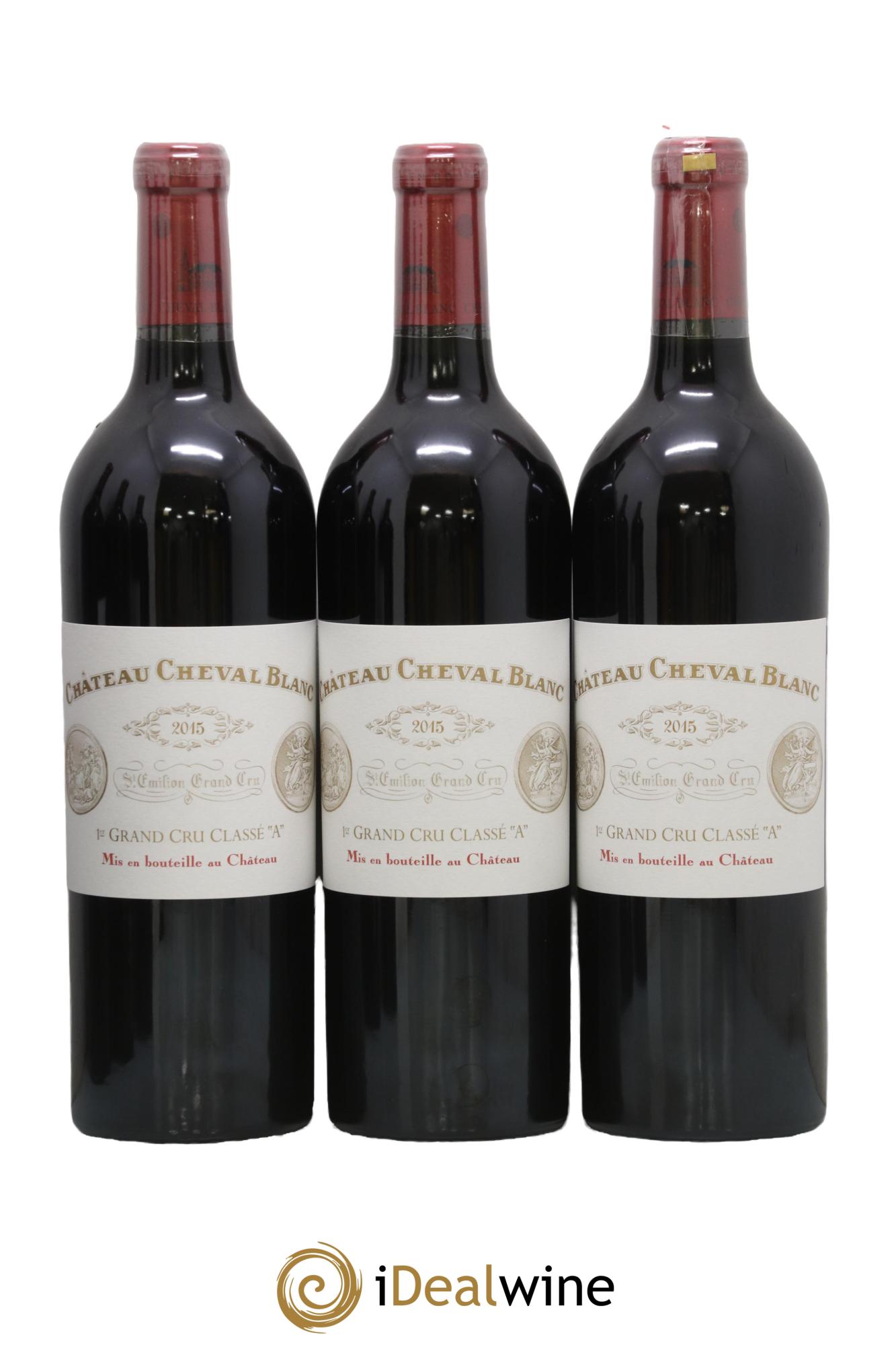 Château Cheval Blanc 1er Grand Cru Classé A 2015 - Lot de 6 bouteilles - 2