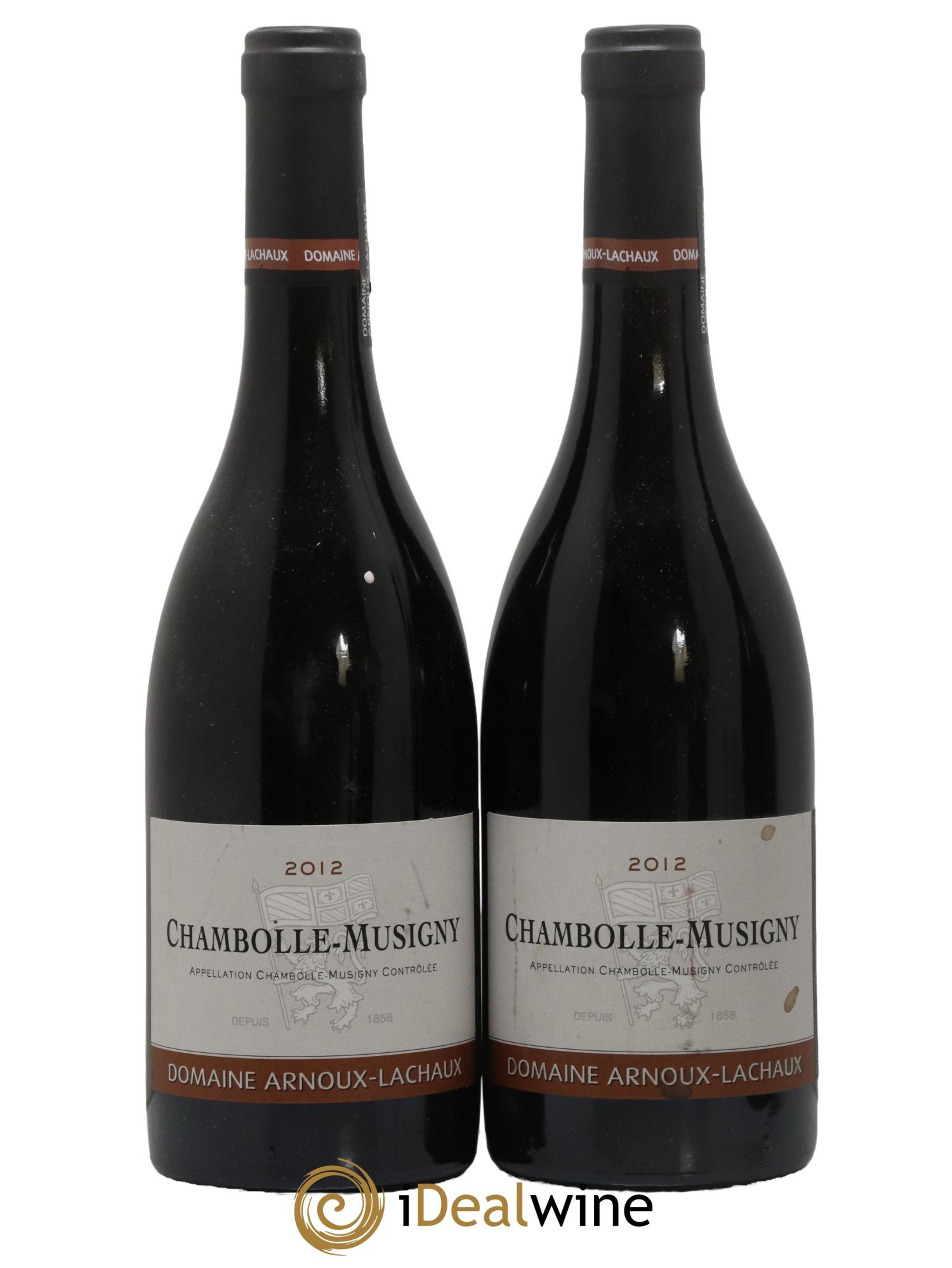 Chambolle-Musigny Arnoux-Lachaux (Domaine) 2012 - Lot de 2 bouteilles - 0