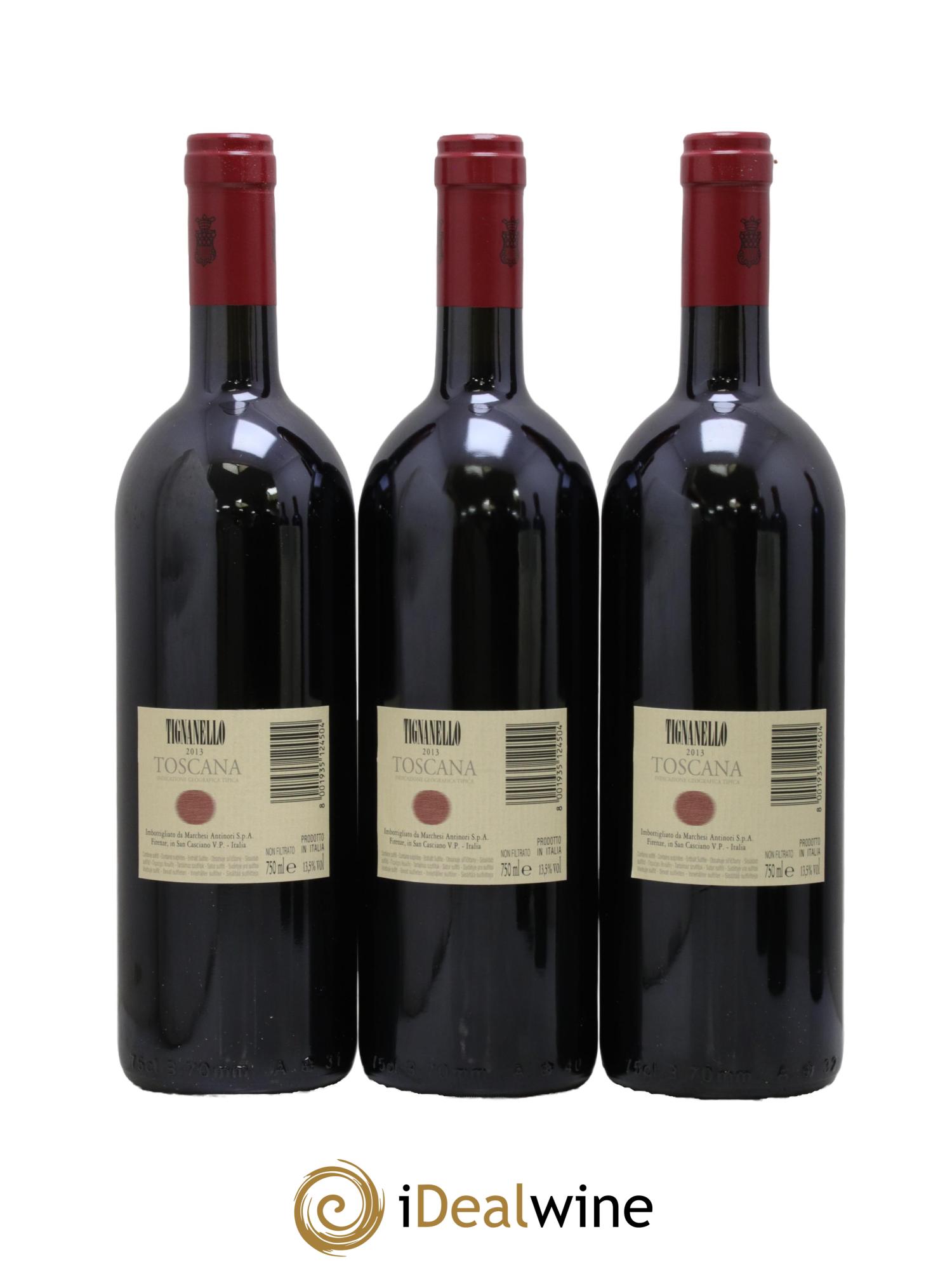 Toscana IGT Tignanello Tenuta Tignanello - Marchesi Antinori 2013 - Lotto di 6 bottiglie - 4