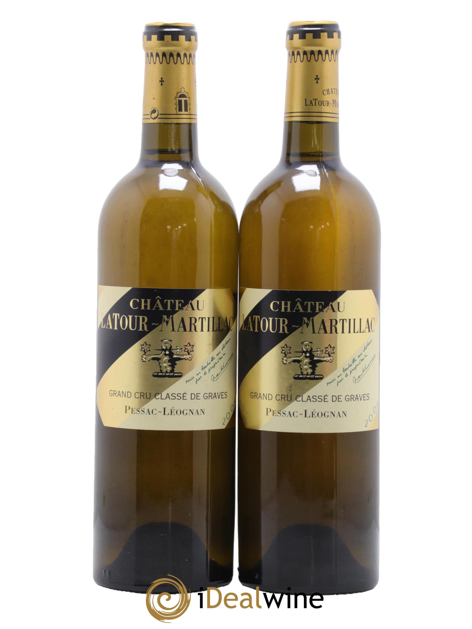 Château Latour-Martillac Cru Classé de Graves 2006 - Lot de 2 bouteilles - 0