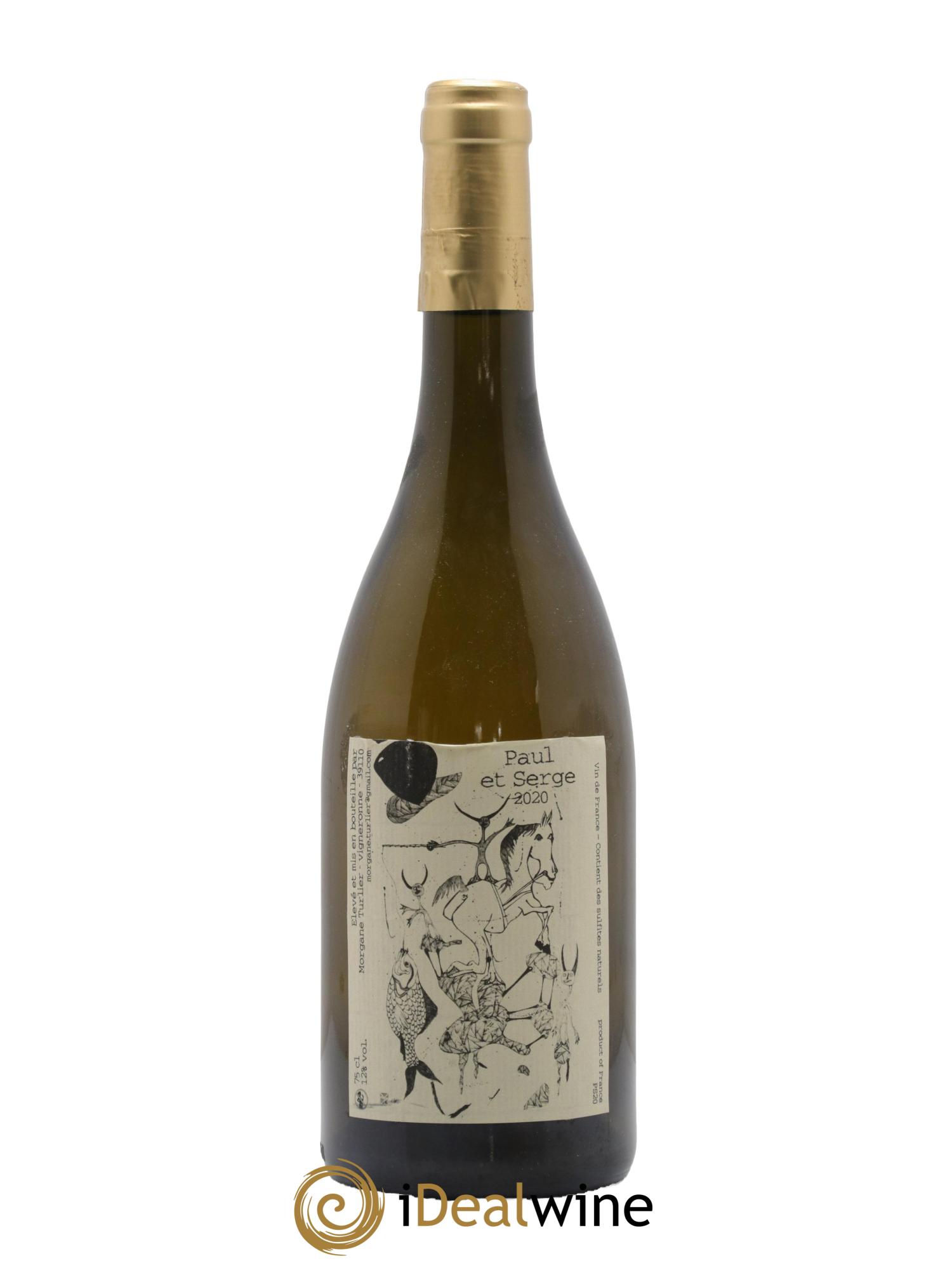 Vin de France Paul et Serge Morgane Turlier 2020 - Lot de 1 bouteille - 0