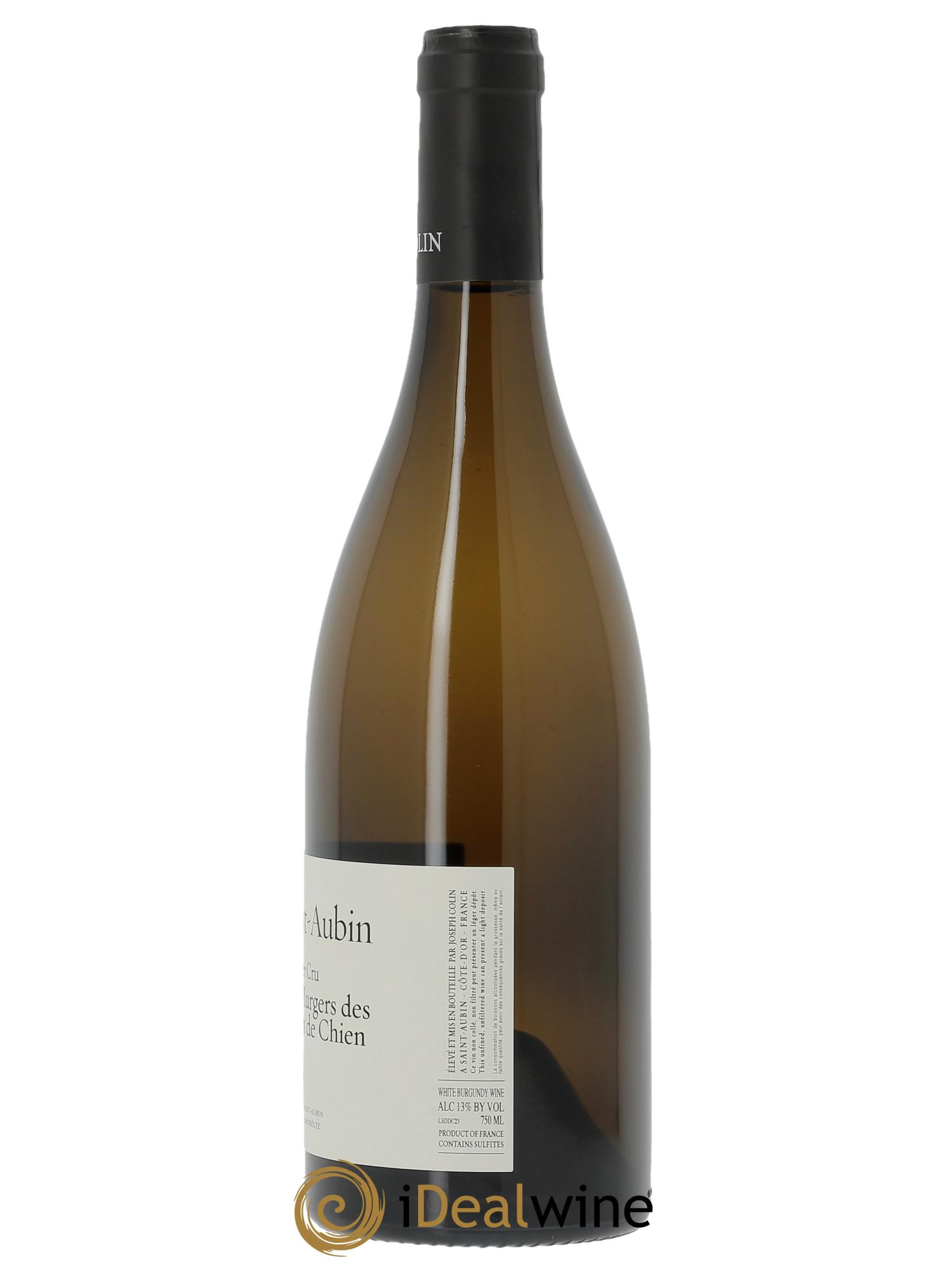 Saint-Aubin 1er Cru Les Murgers des Dents de Chien Joseph Colin 2023 - Lot de 1 bouteille - 1