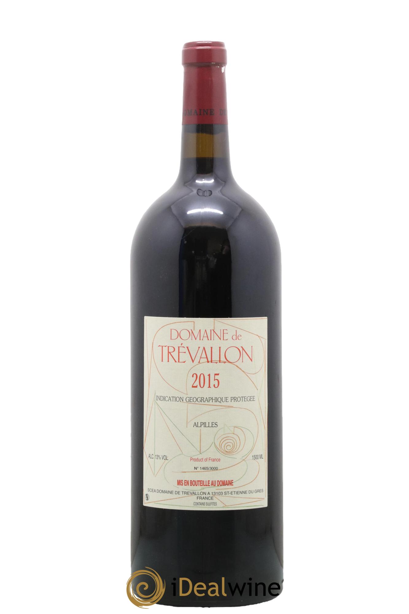 Alpilles Trévallon (Domaine de) Eloi Dürrbach 2015 - Lot de 1 magnum - 0