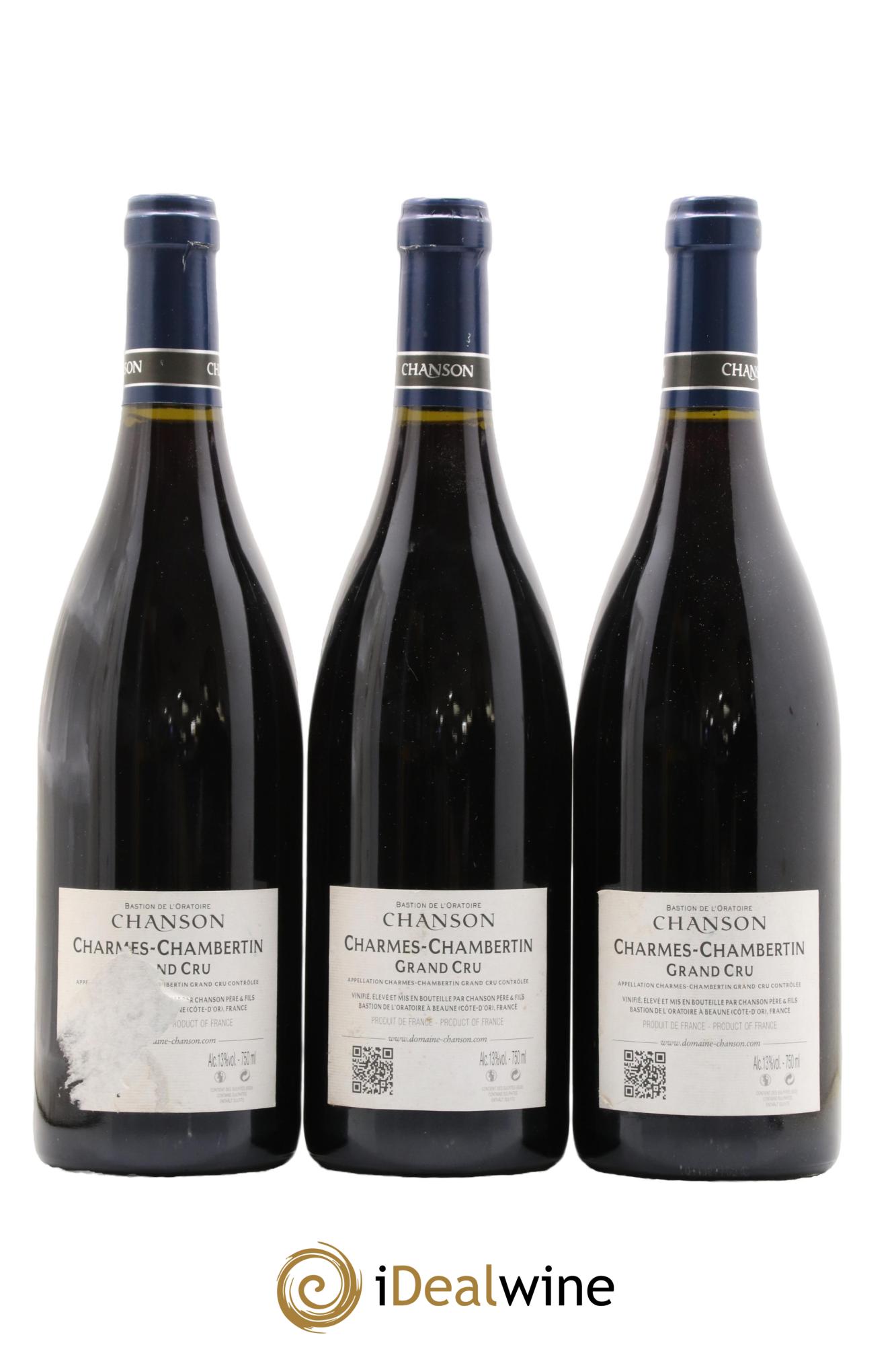 Charmes-Chambertin Grand Cru Chanson 2011 - Posten von 3 Flaschen - 1
