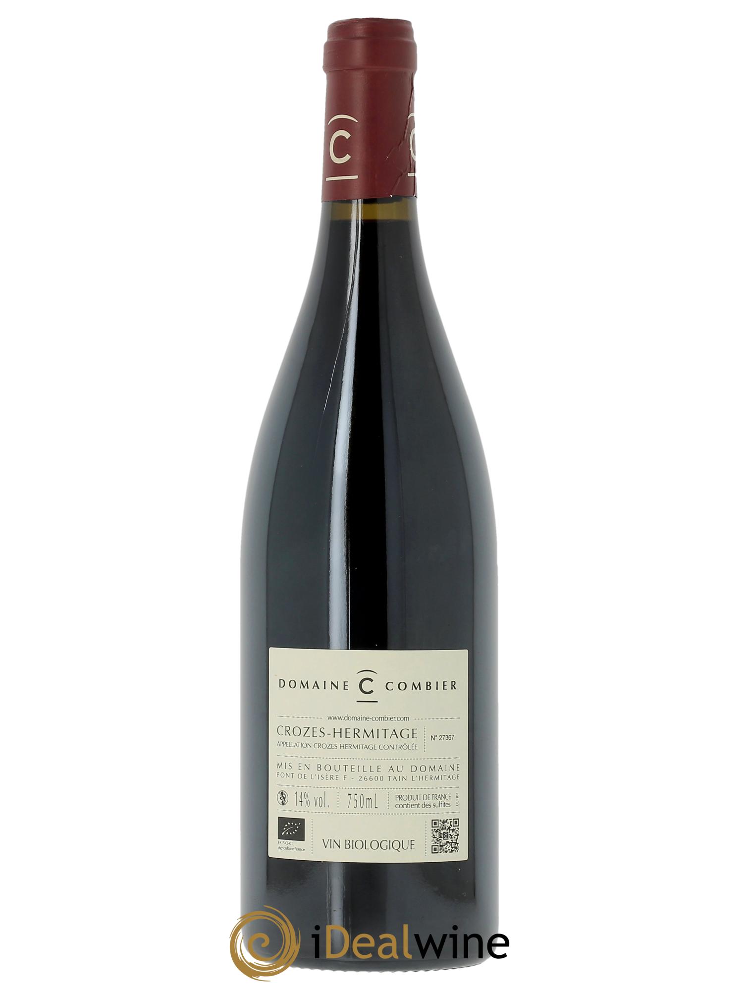 Crozes-Hermitage Clos des Grives Combier 2018 - Lot de 1 bouteille - 1