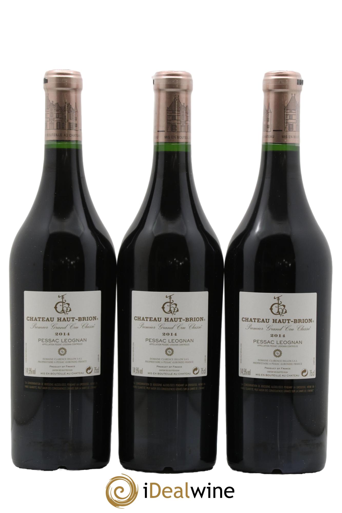 Château Haut Brion 1er Grand Cru Classé 2014 - Lotto di 6 bottiglie - 2