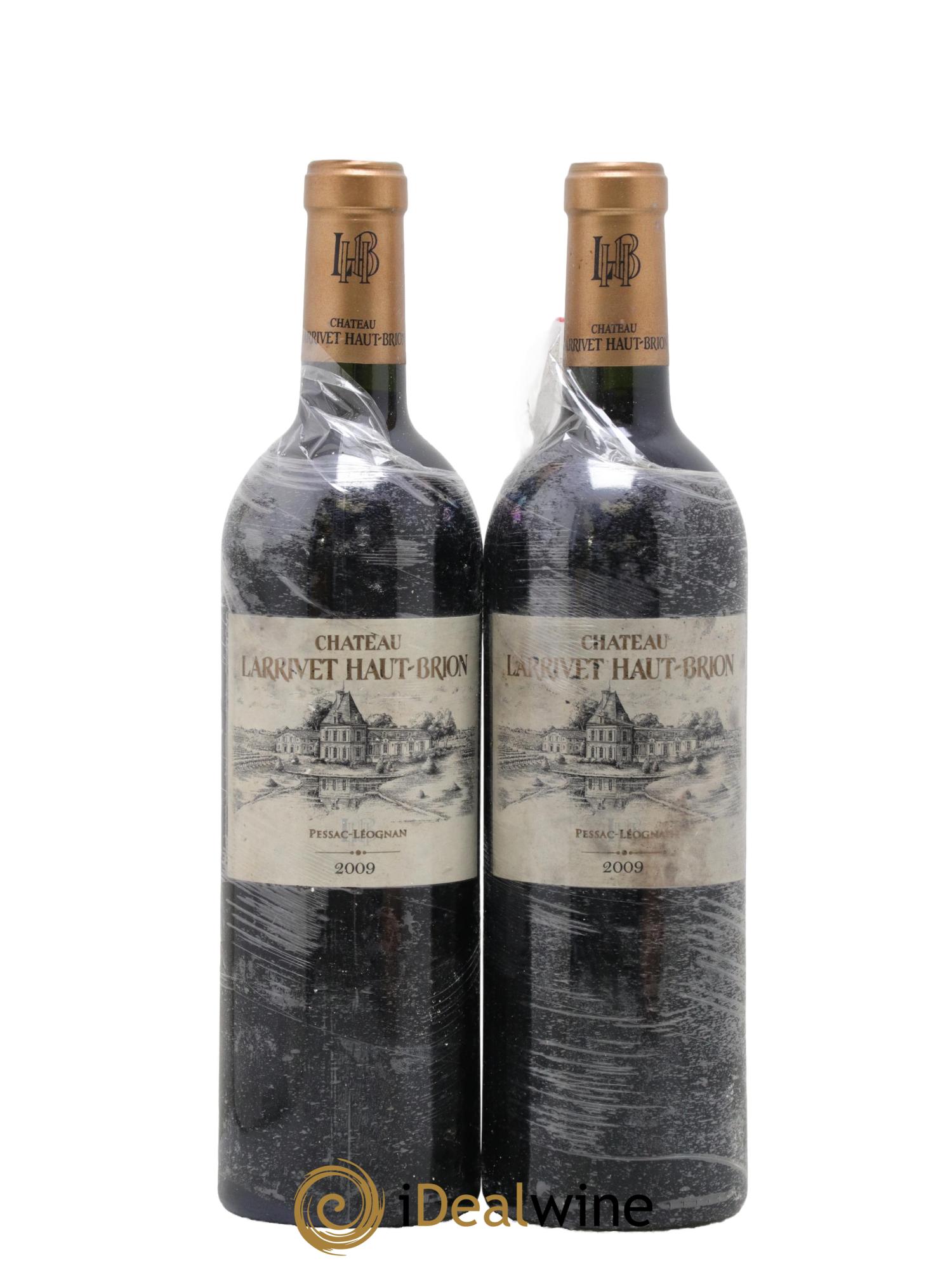 Château Larrivet Haut-Brion 2009 - Posten von 2 Flaschen - 0