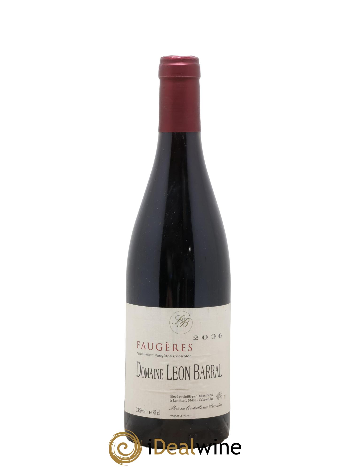 Faugères Domaine Léon Barral 2006 - Lotto di 1 bottiglia - 0
