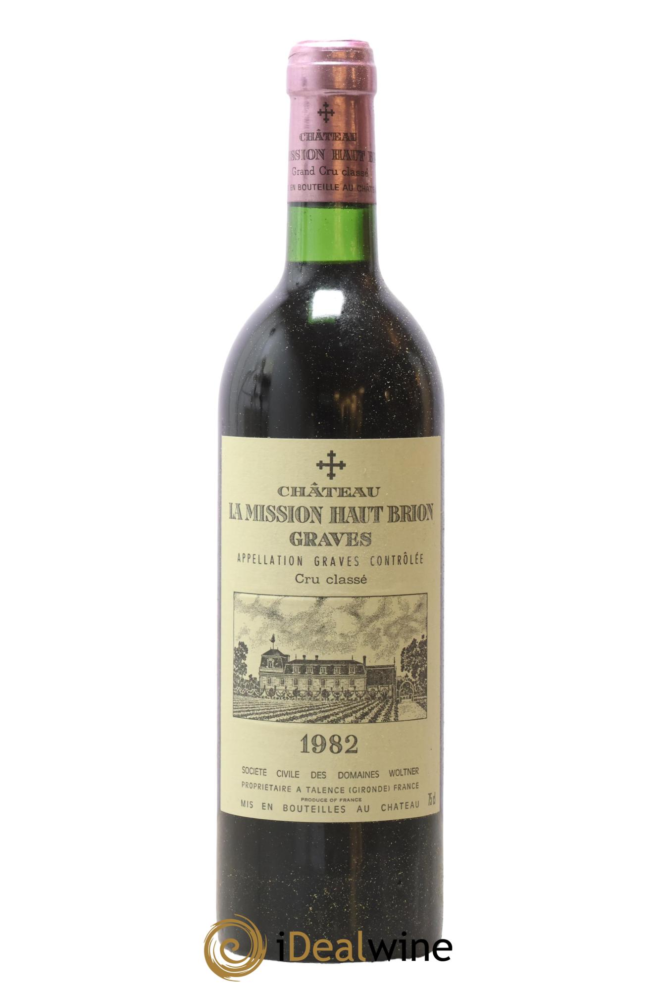 Château la Mission Haut-Brion Cru Classé de Graves 1982 - Lot de 1 bouteille - 0