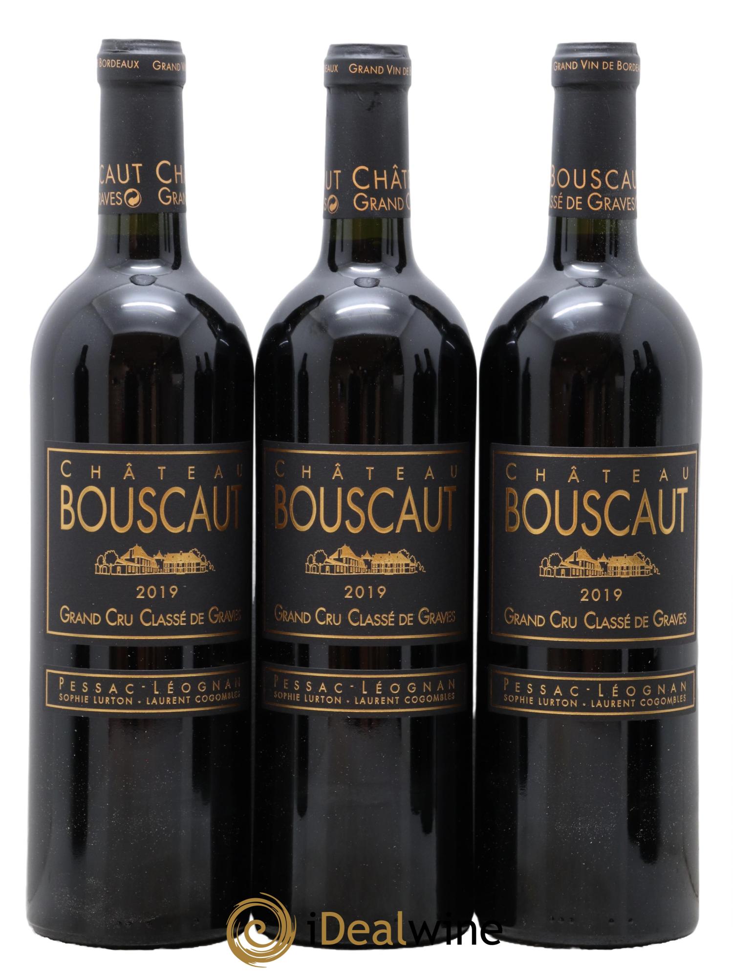 Château Bouscaut Cru Classé de Graves 2019 - Lot de 12 bouteilles - 3