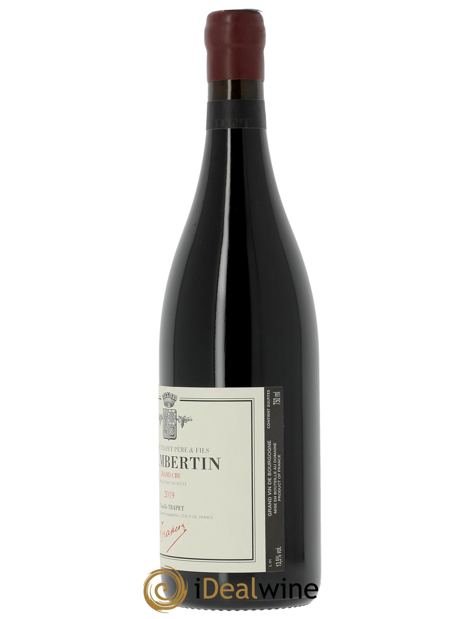 Chambertin Grand Cru Domaine Trapet 2019 - Lot de 1 bouteille - 1