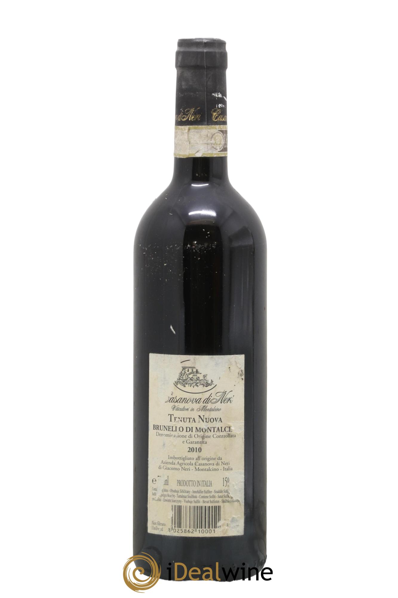 Brunello di Montalcino DOCG Tenuta Nuova Casanova di Neri - Giacomo Neri 2010 - Lotto di 1 bottiglia - 1