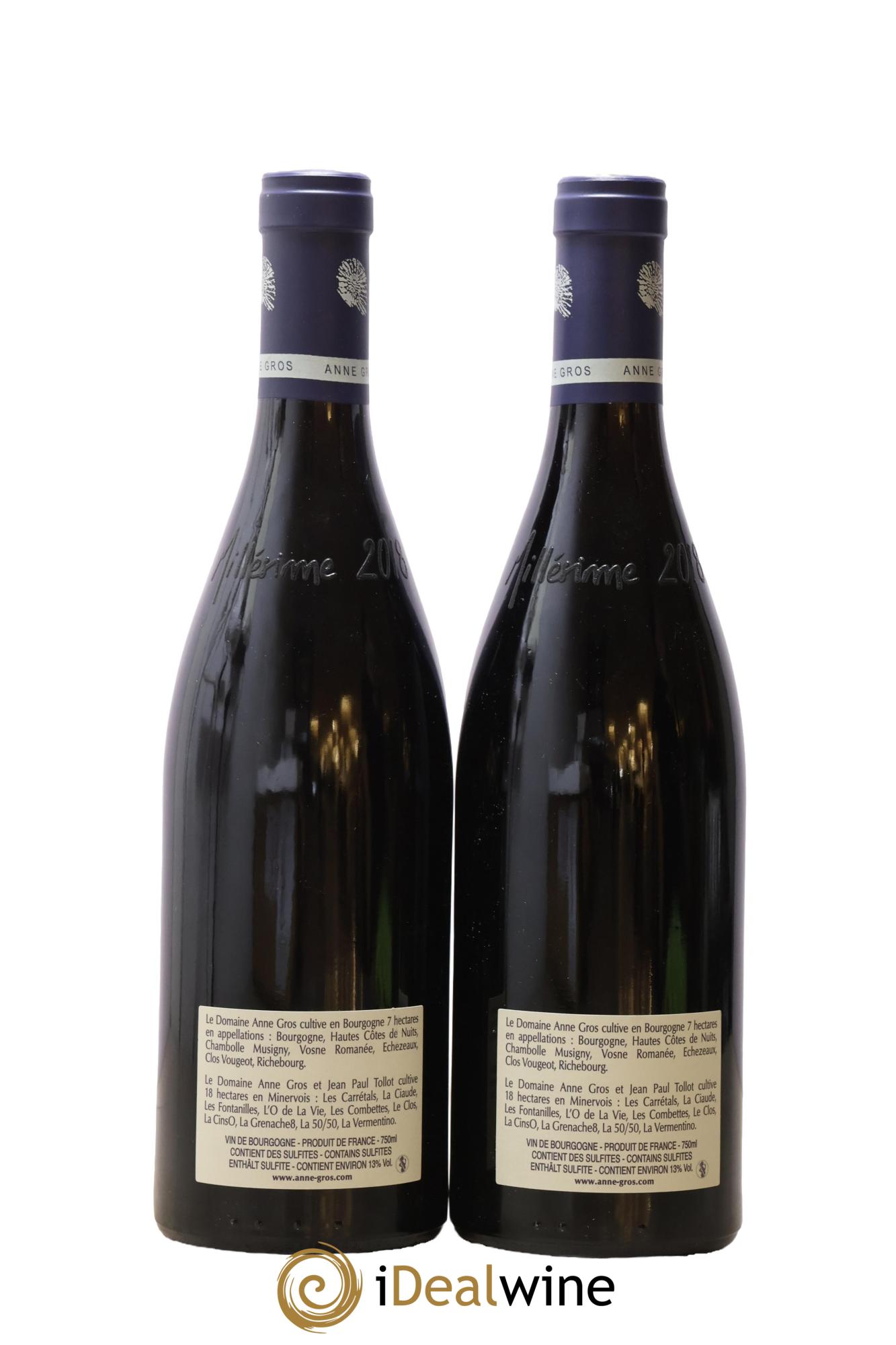 Echezeaux Grand Cru Les Loachausses Anne Gros 2018 - Posten von 2 Flaschen - 1