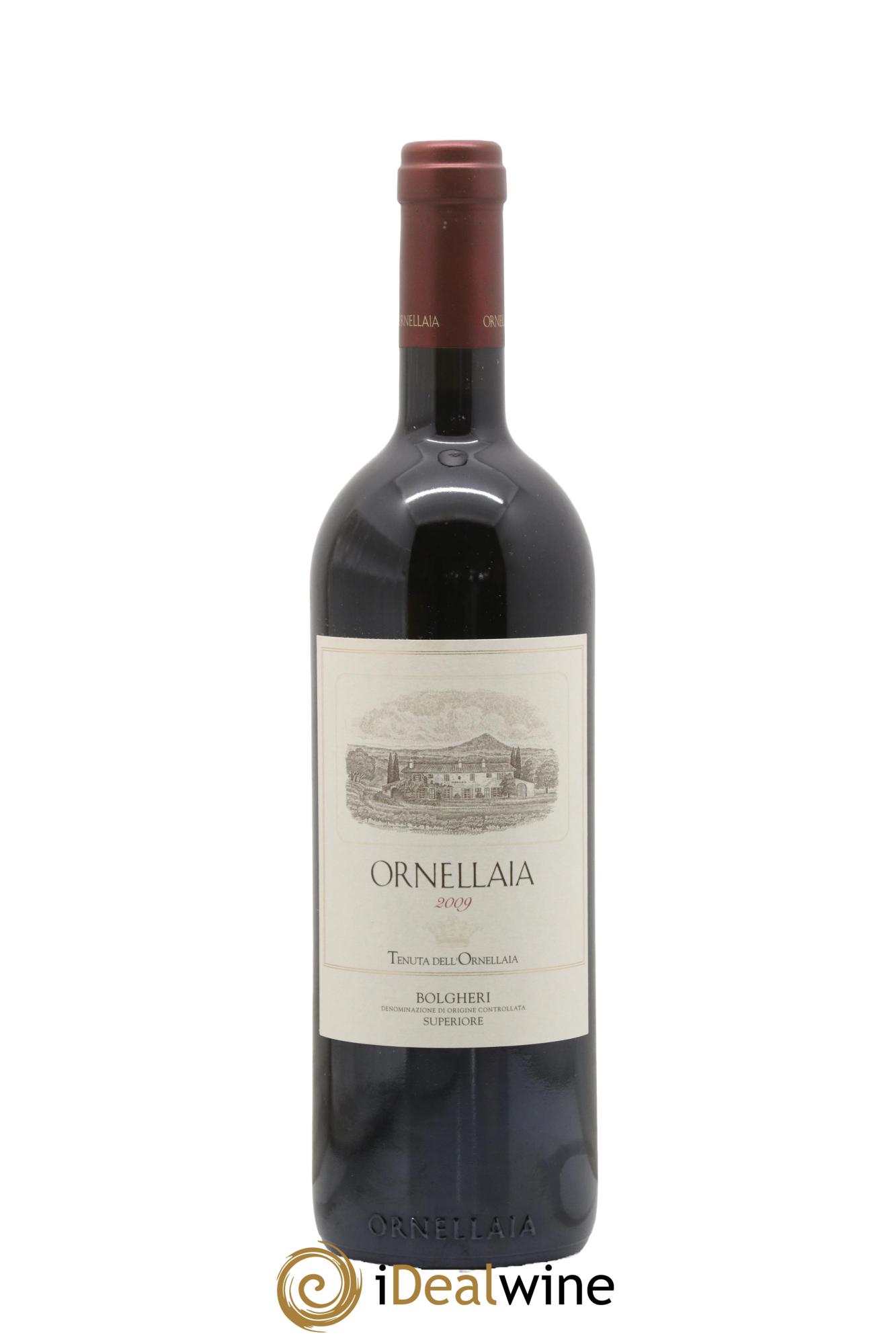 Bolgheri DOC Superiore Ornellaia Tenuta Dell'Ornellaia - Frescobaldi 2009 - Lot de 1 bouteille - 0