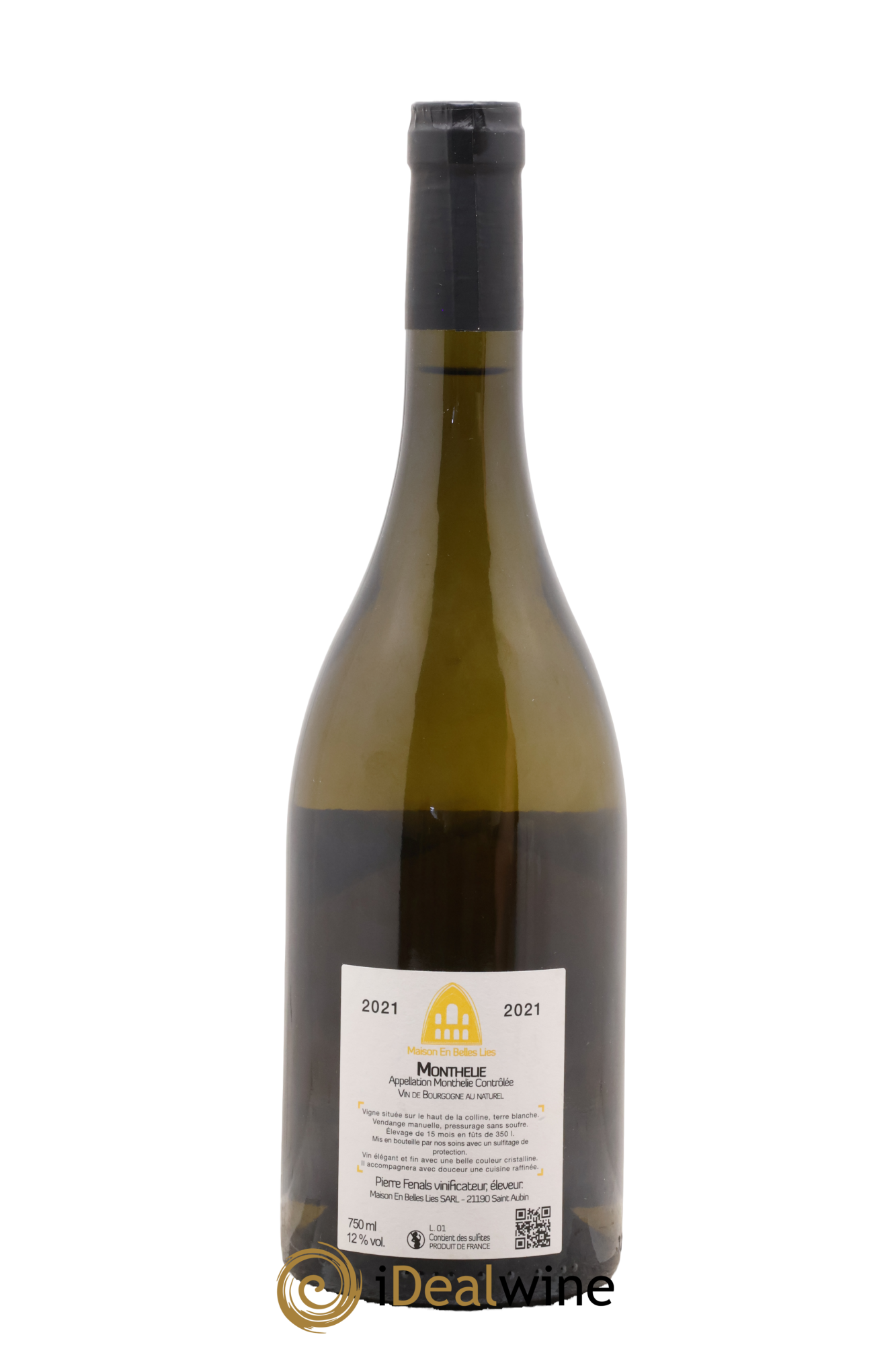 Monthélie Maison En Belles Lies 2021 - Lot de 1 bouteille - 1