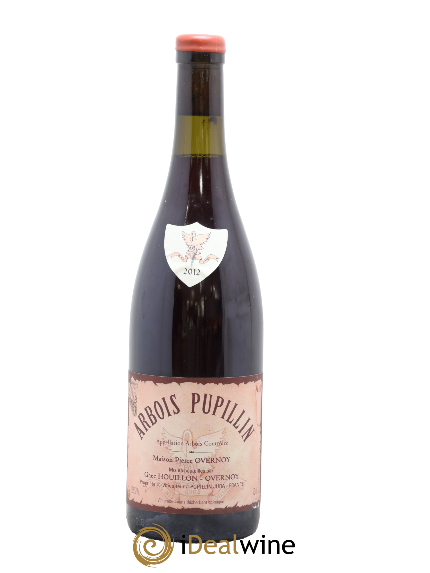 Arbois-Pupillin Poulsard (cire rouge) Overnoy-Houillon (Domaine) 2012 - Lotto di 1 bottiglia - 0