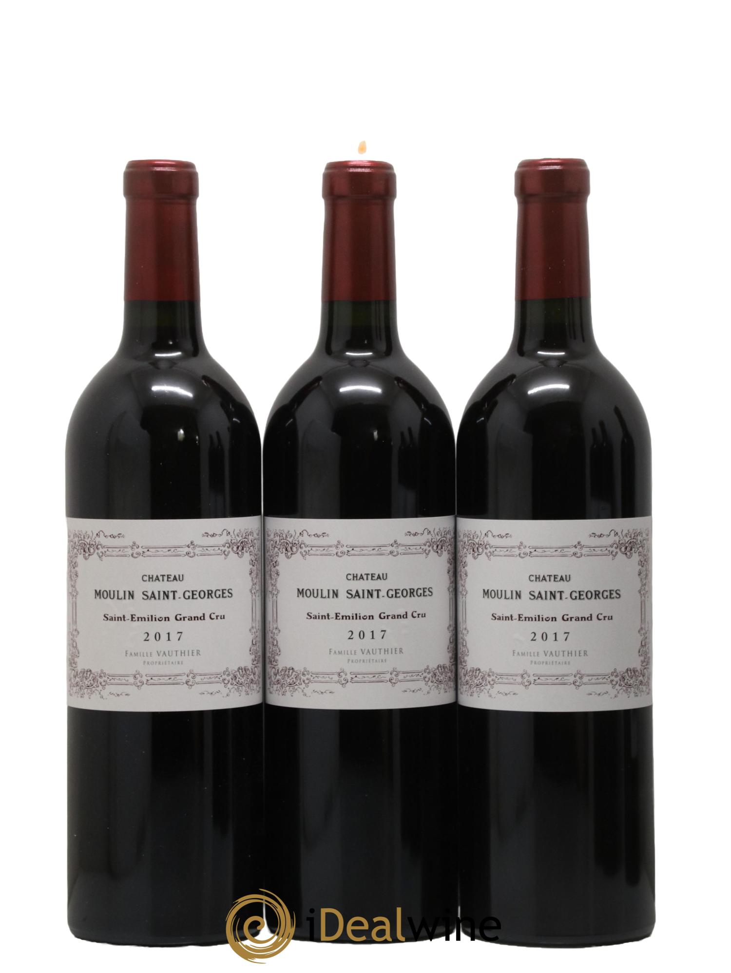Château Moulin Saint Georges 2017 - Lot of 6 bottles - 2