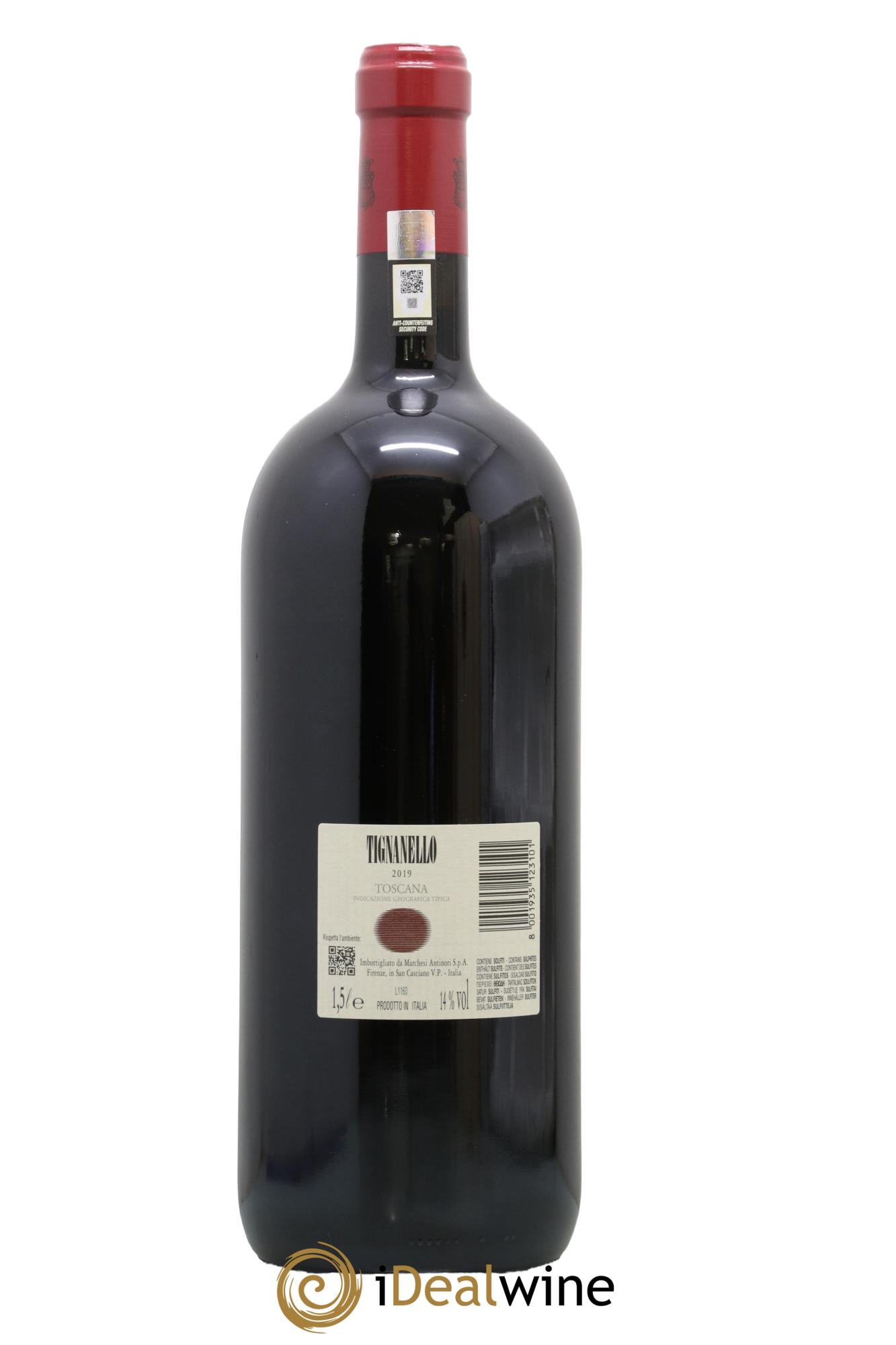 Toscana IGT Tignanello Tenuta Tignanello - Marchesi Antinori 2019 - Lot de 1 magnum - 2
