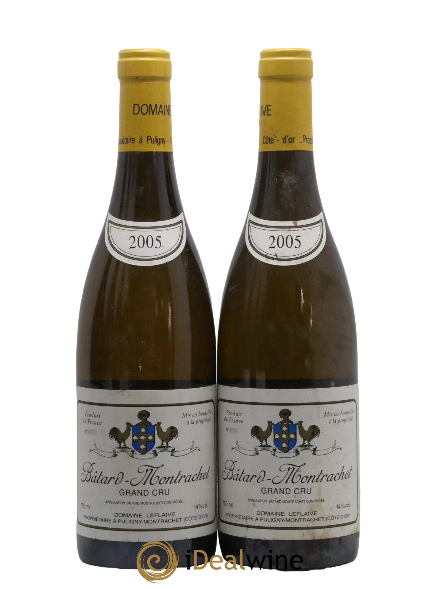 Bâtard-Montrachet Grand Cru Leflaive (Domaine) 2005 - Lot de 2 bouteilles - 0