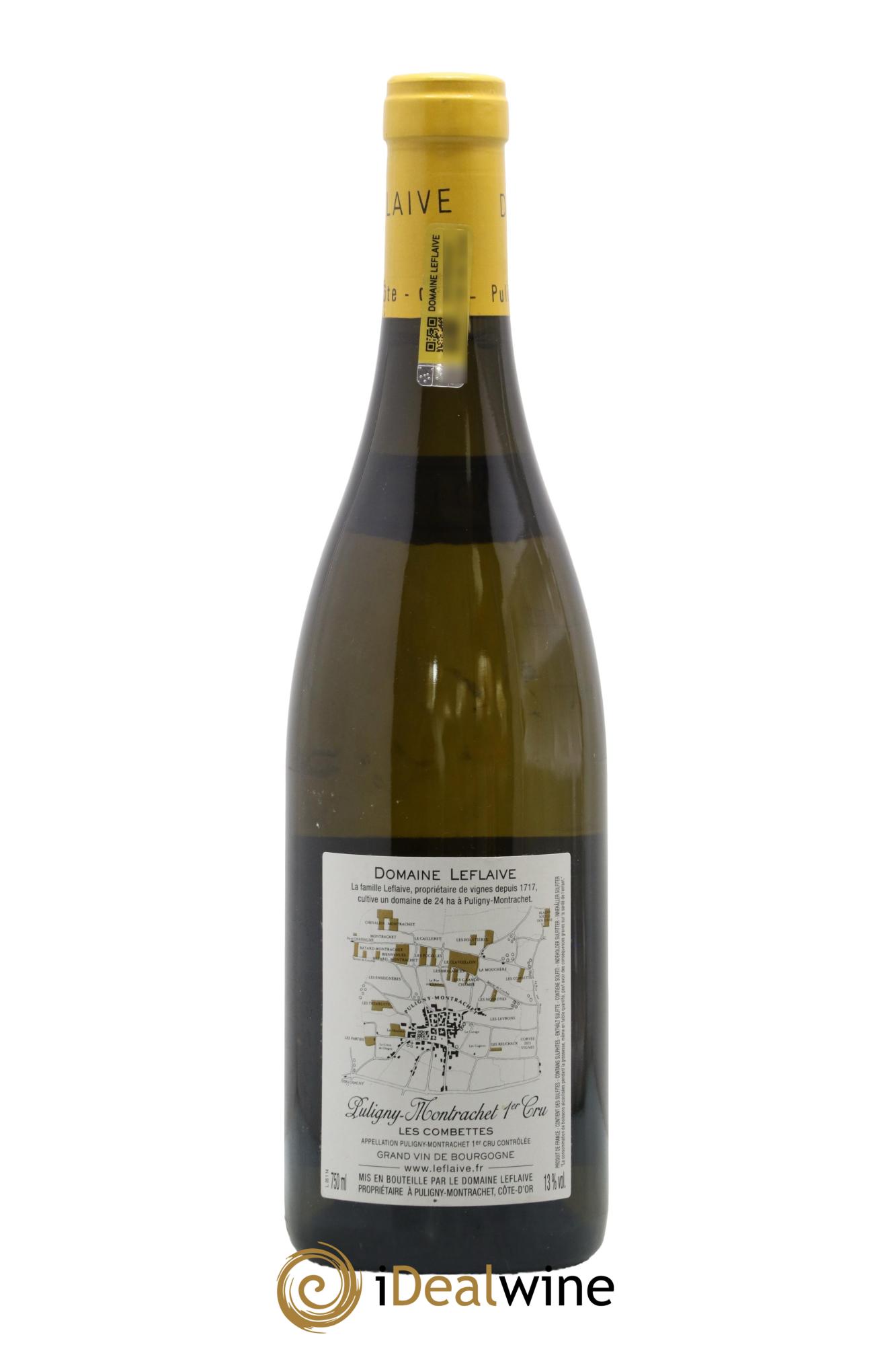 Puligny-Montrachet 1er Cru Les Combettes Leflaive (Domaine) 2014 - Lot de 1 bouteille - 1