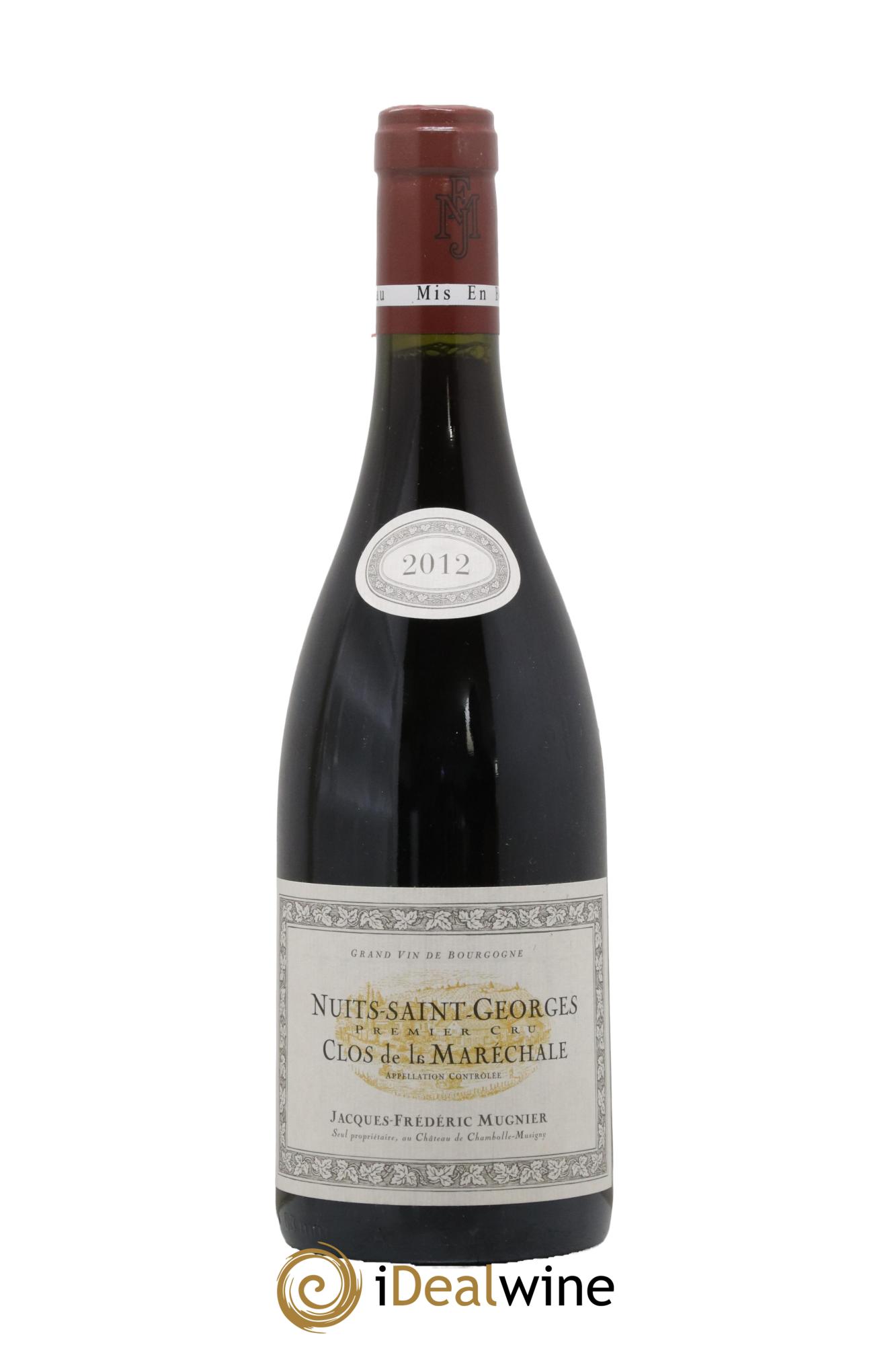 Nuits-Saint-Georges 1er Cru Clos de La Maréchale Jacques-Frédéric Mugnier 2012 - Posten von 1 Flasche - 0