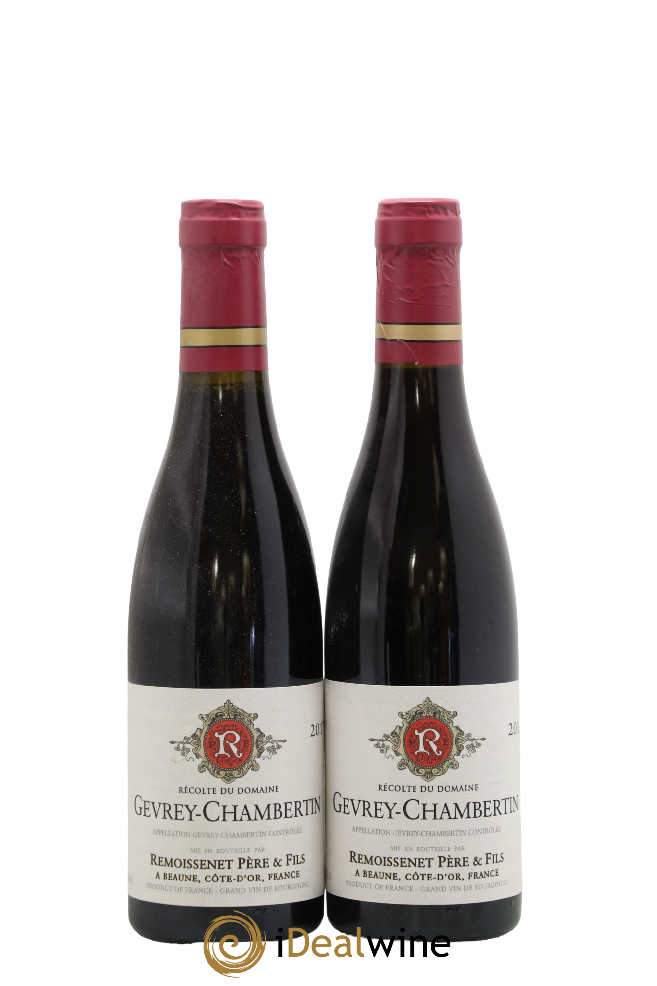 Gevrey-Chambertin Remoissenet Père et Fils 2017 - Lot de 2 demi bouteilles - 0