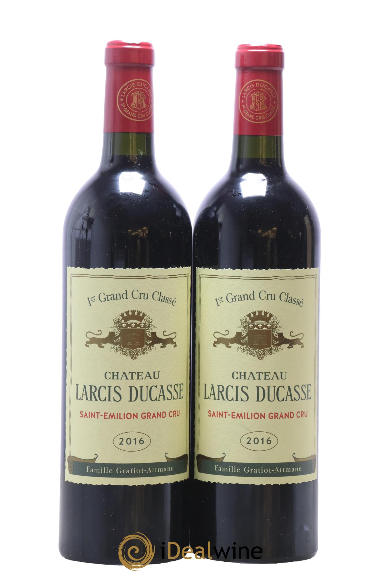 Château Larcis Ducasse 1er Grand Cru Classé B 2016 - Lot of 2 bottles - 0