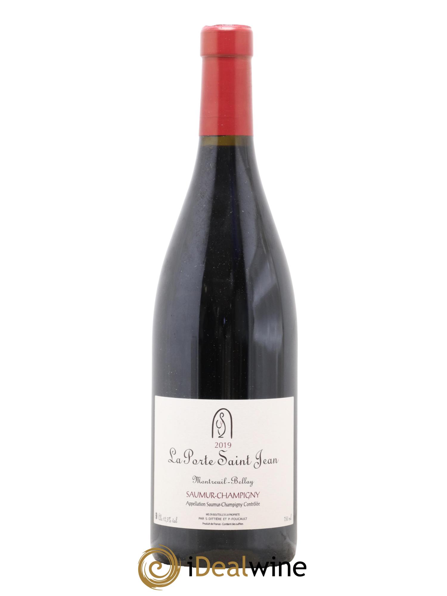 Saumur-Champigny La Porte Saint Jean 2019 - Lot de 1 bouteille - 0
