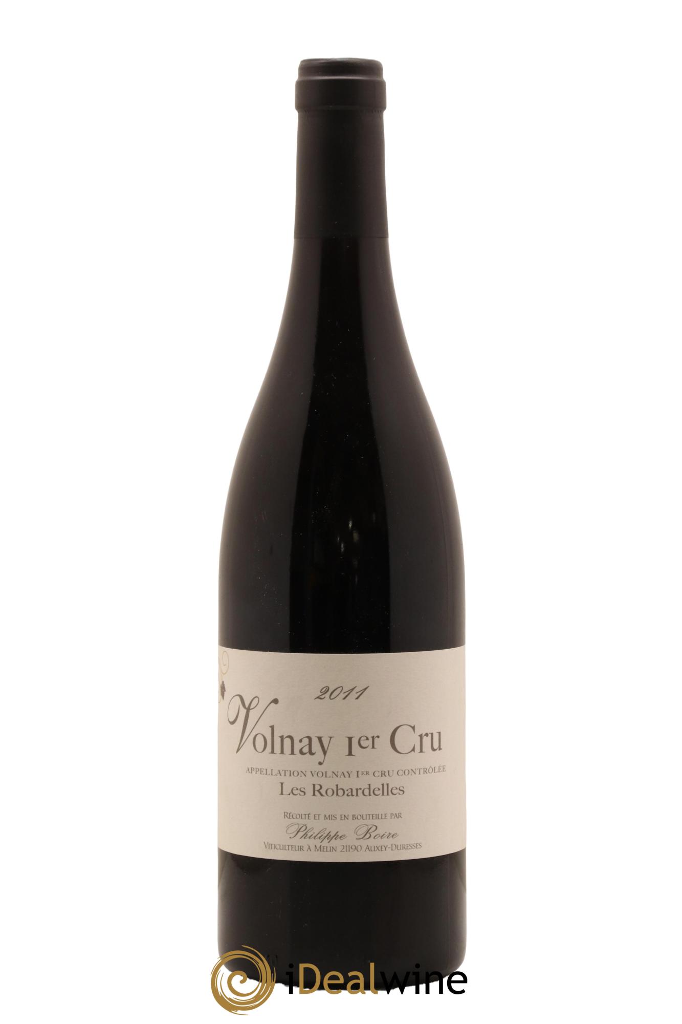 Volnay 1er Cru Les Robardelles Philippe Boire 2011 - Lot de 1 bouteille - 0