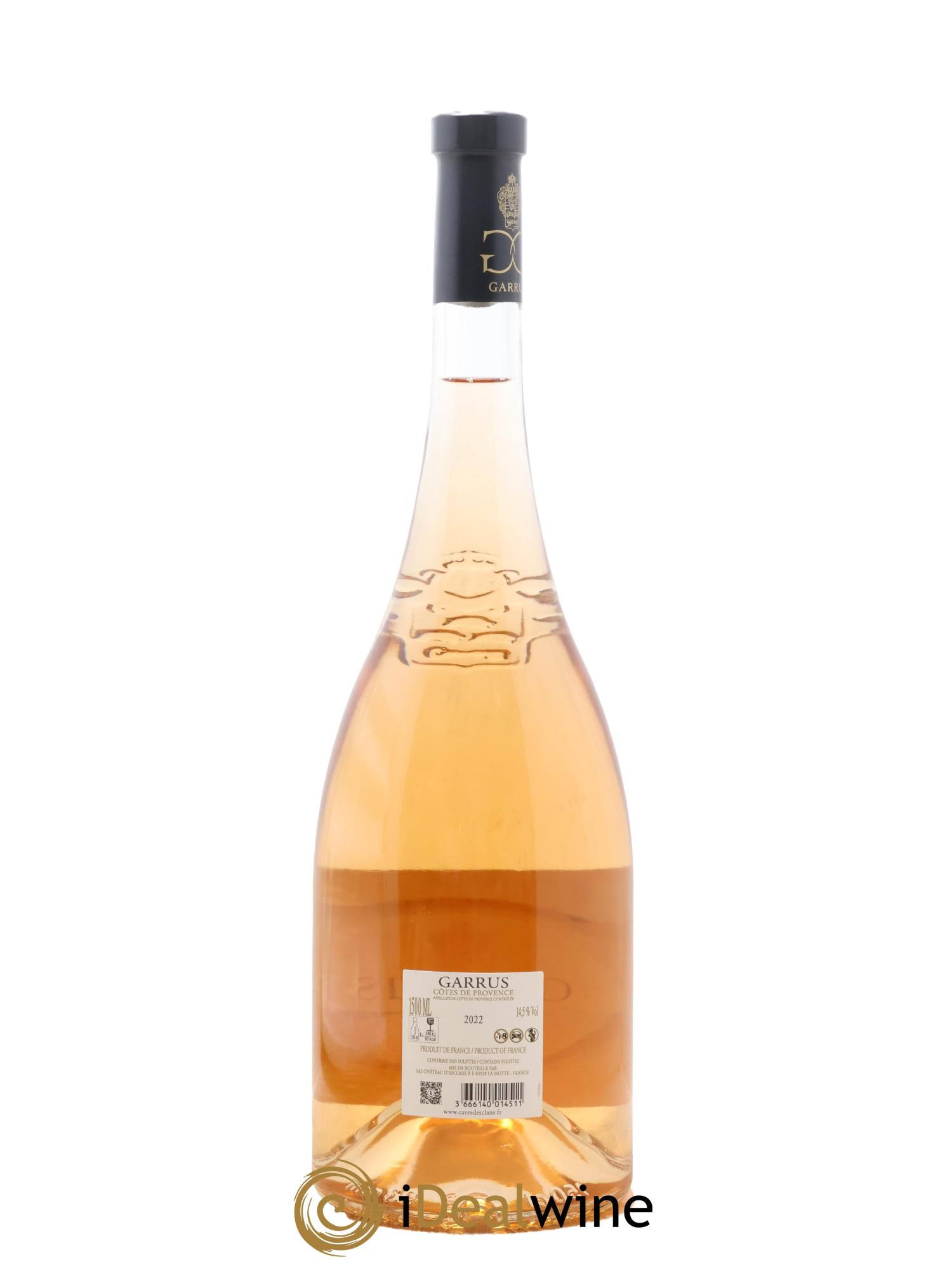 Côtes de Provence Garrus Château d'Esclans 2022 - Lotto di 1 magnum - 1