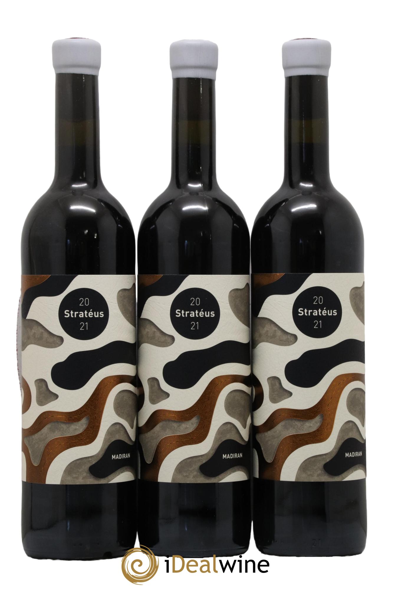 Madiran Strateus Simon Ribert 2021 - Lot of 3 bottles - 0