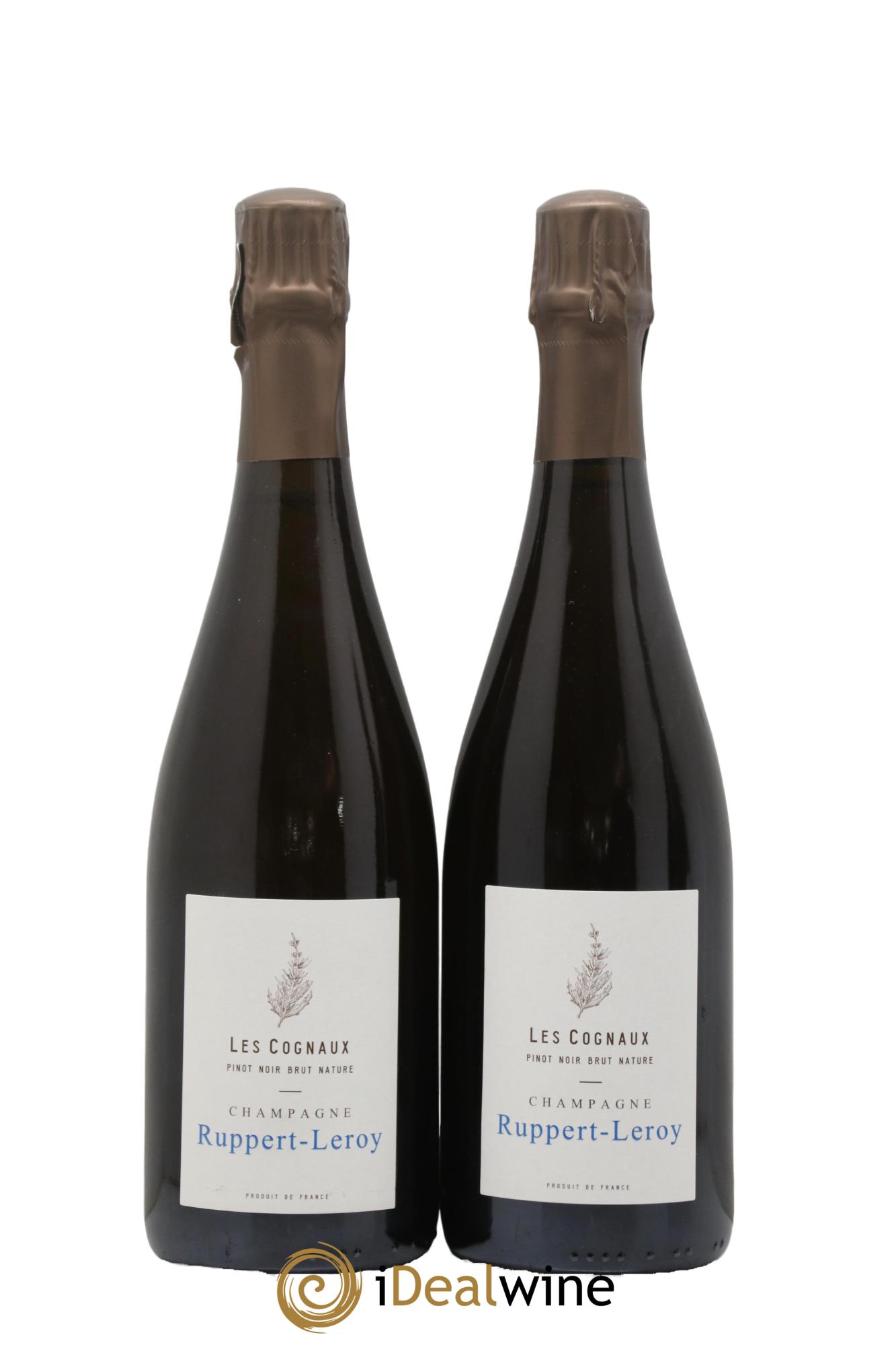 Les Cognaux Brut Nature Ruppert-Leroy 2020 - Lot de 2 bouteilles - 0