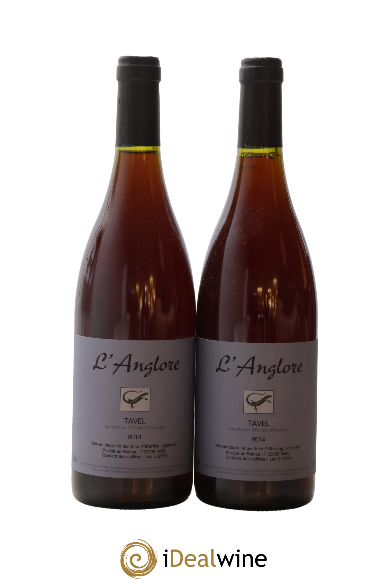Tavel L'Anglore 2014 - Lot de 2 bouteilles - 0