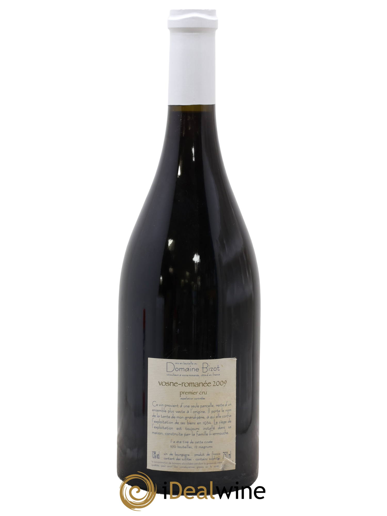 Vosne-Romanée 1er Cru Elise Fermouche Bizot (Domaine) 2009 - Lot of 1 bottle - 1
