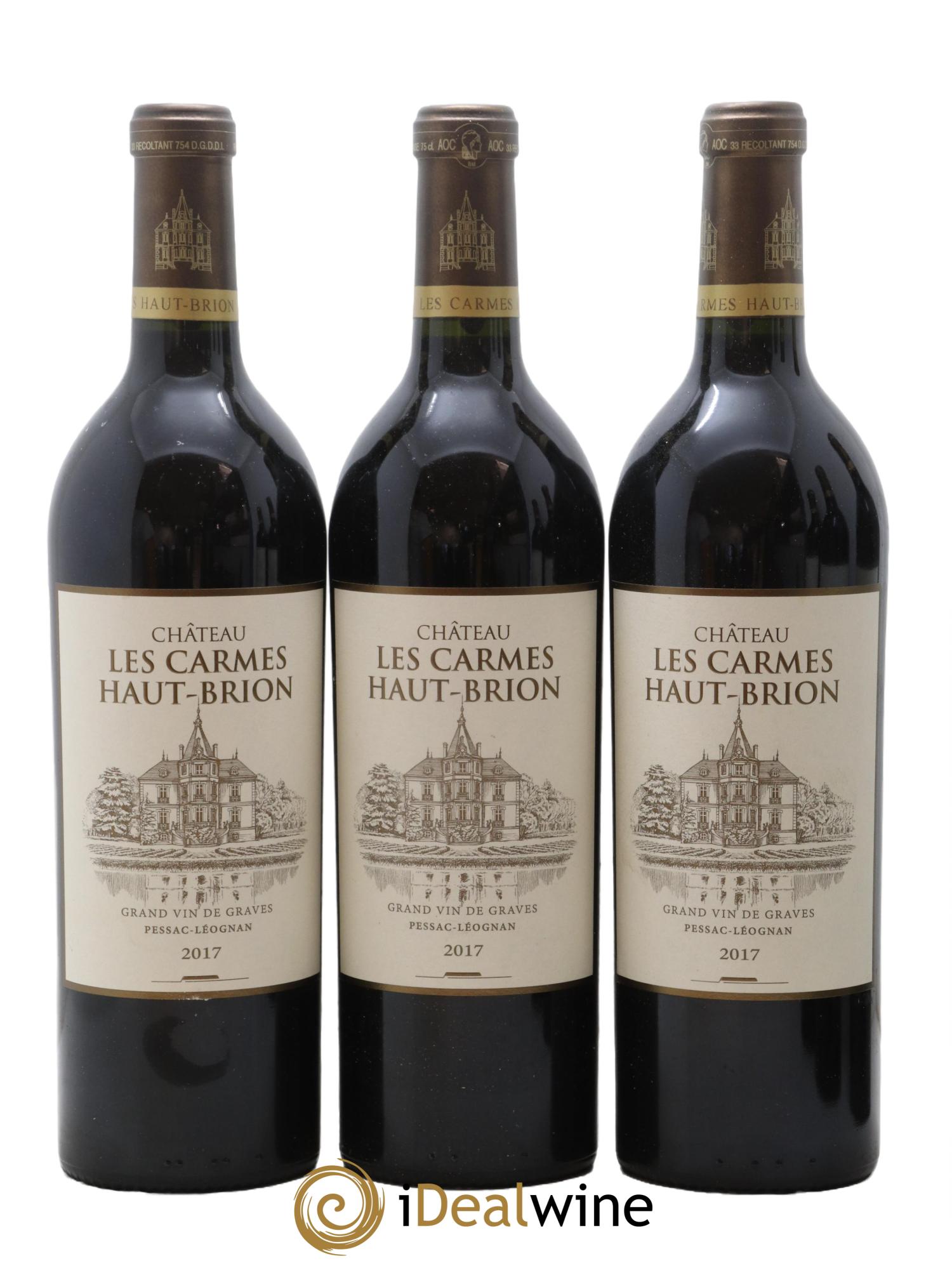 Château Les Carmes Haut-Brion 2017 - Lot de 6 bouteilles - 2