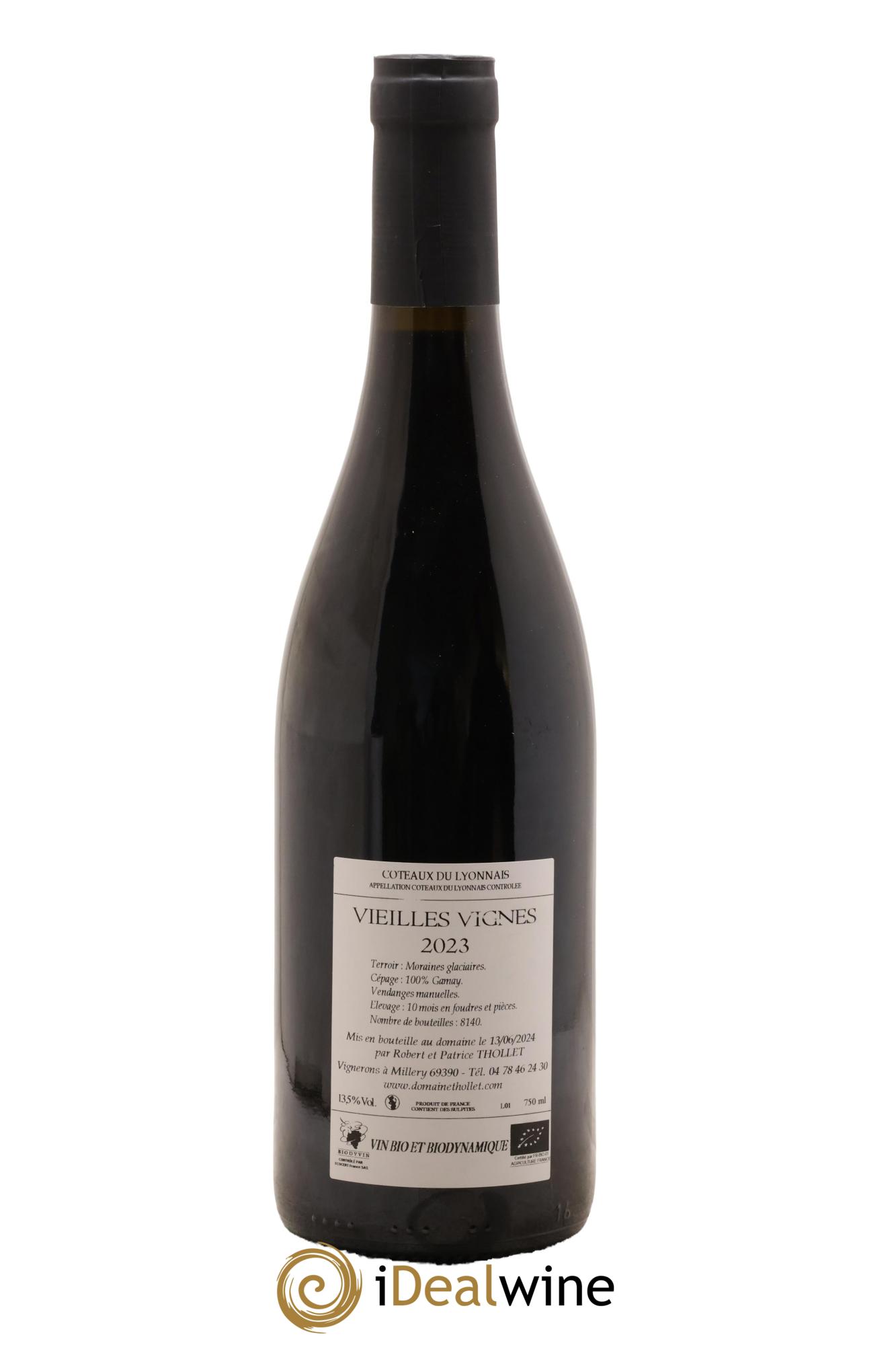 Rhône Coteaux du Lyonnais Vieilles Vignes Domaine de la Petite Gallée 2023 - Lotto di 1 bottiglia - 1