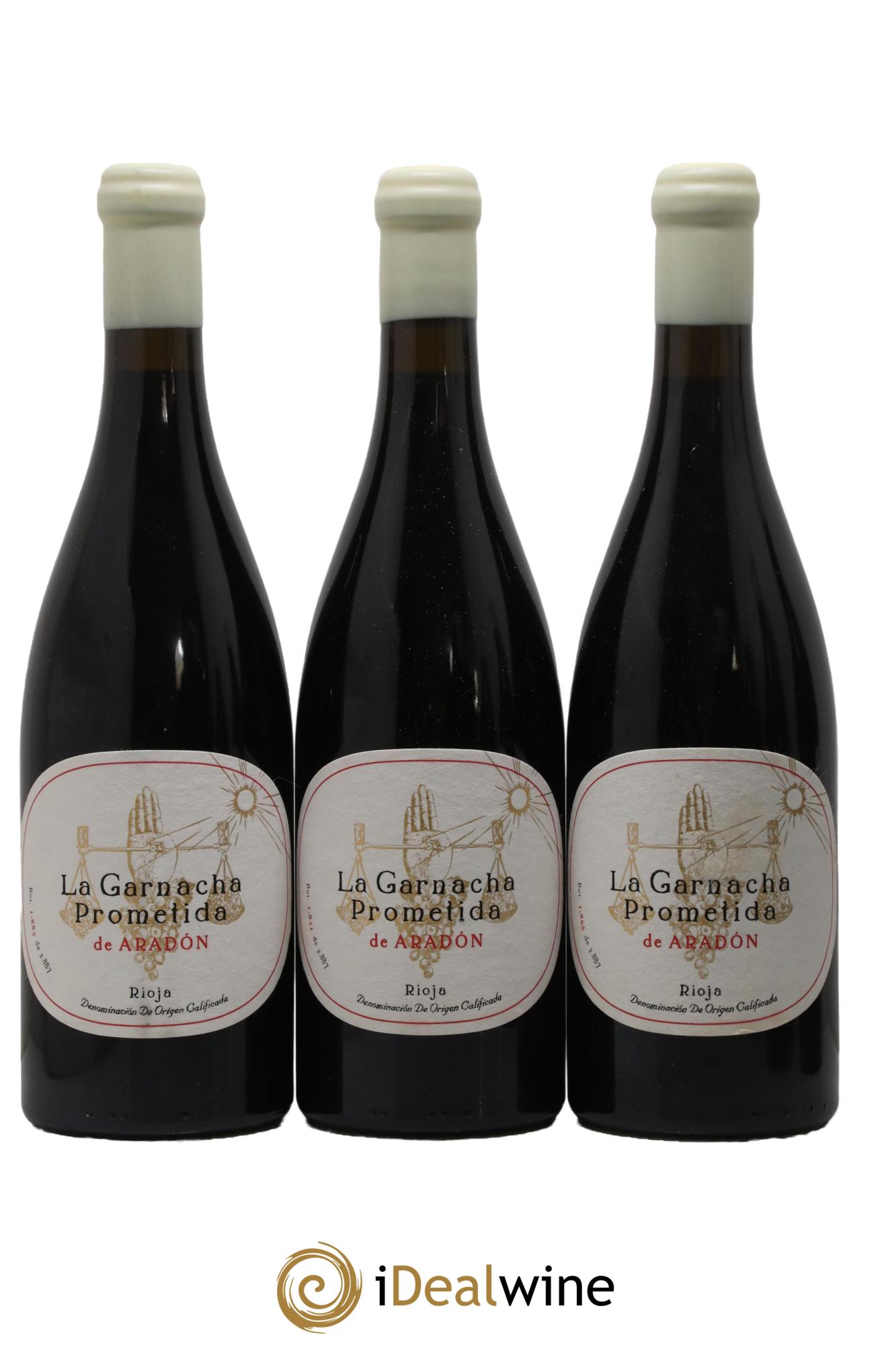 Rioja DOCA La Garnacha Prometida Vinicola Riojana Alcanadre Aradon 2016 - Posten von 6 Flaschen - 1