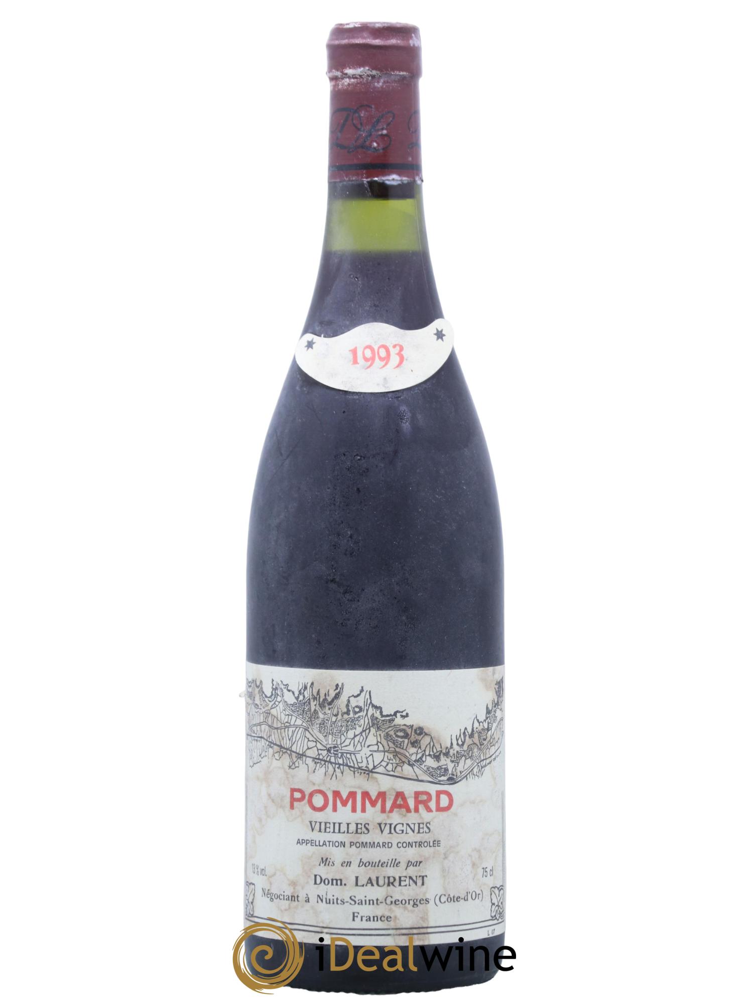 Pommard Vieilles Vignes Dominique Laurent 1993 - Lot de 1 bouteille - 0