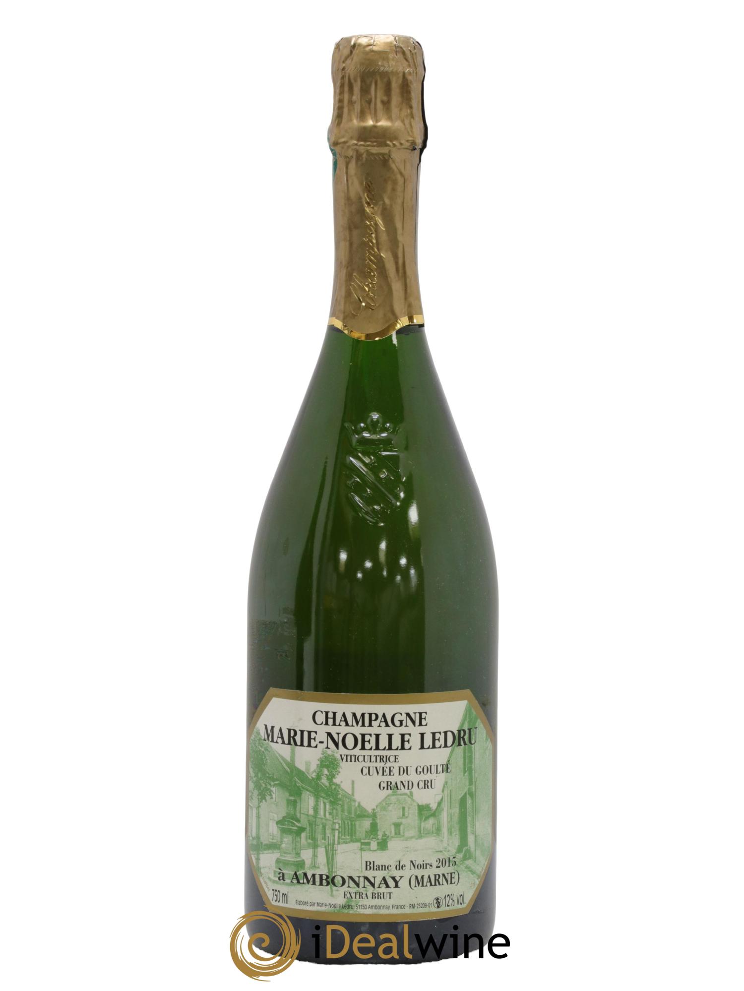 Cuvée du Goulté Blanc de Noirs Marie-Noëlle Ledru 2015 - Lot de 1 bouteille - 0