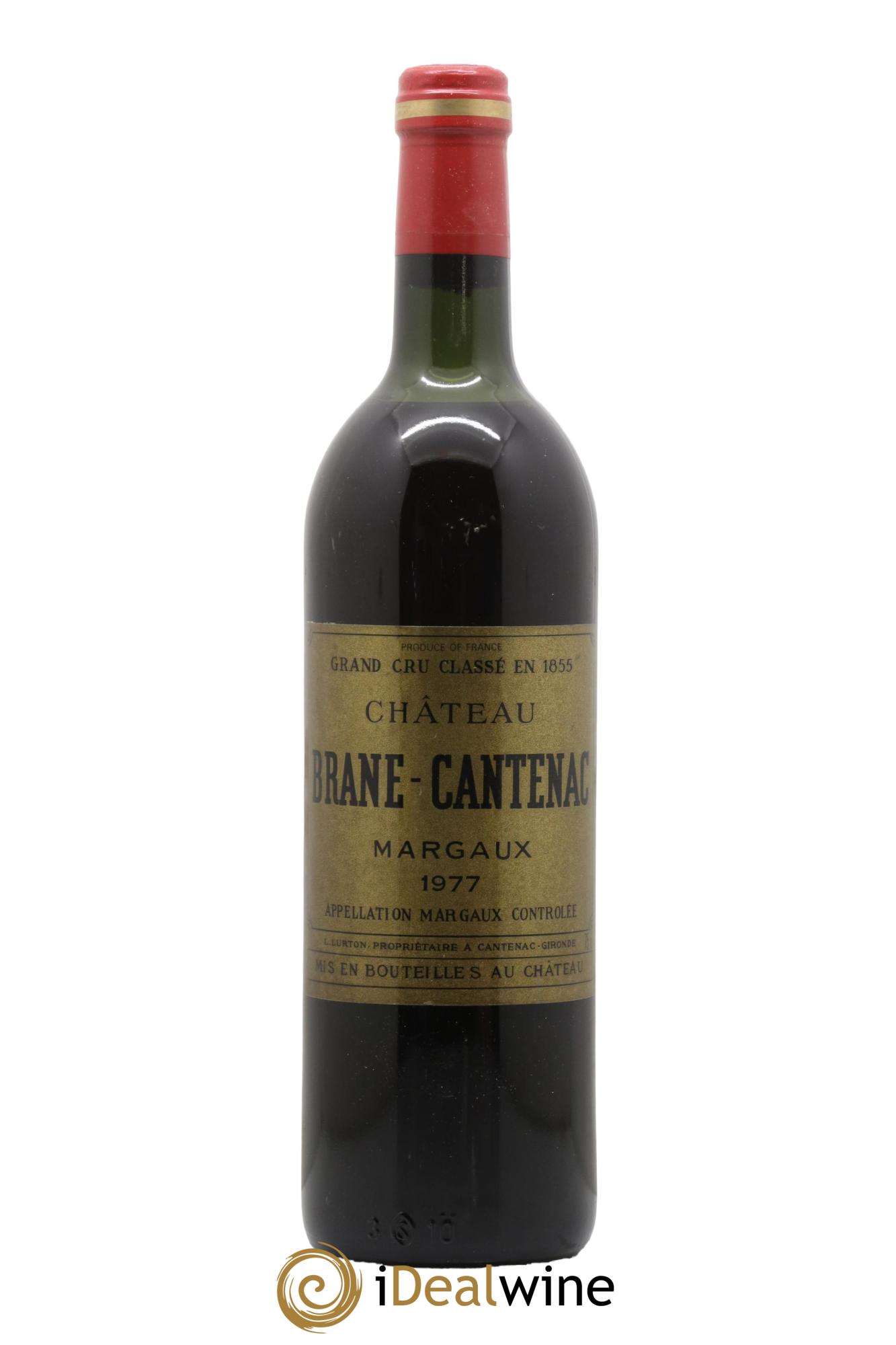 Château Brane Cantenac 2ème Grand Cru Classé 1977 - Lot of 1 bottle - 0