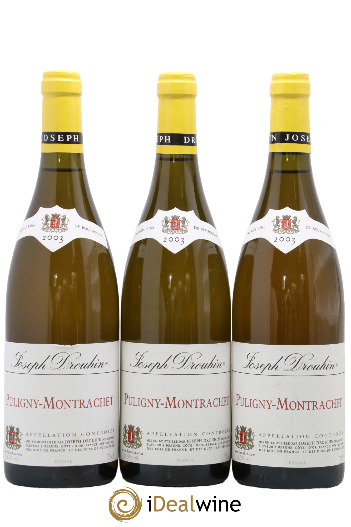 Puligny-Montrachet Joseph Drouhin 2003 - Lot de 3 bouteilles - 0