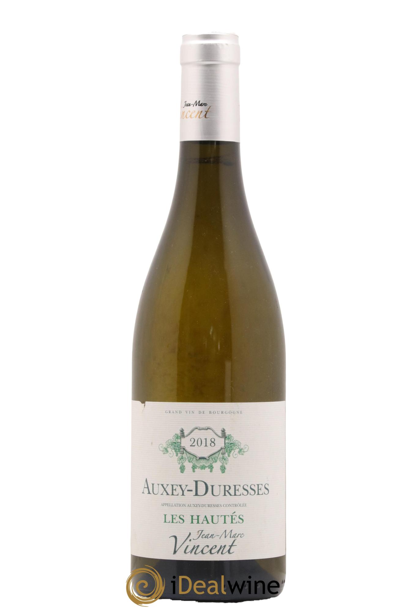 Auxey-Duresses Les Hautés Jean-Marc Vincent (Domaine) 2018 - Lot de 1 bouteille - 0