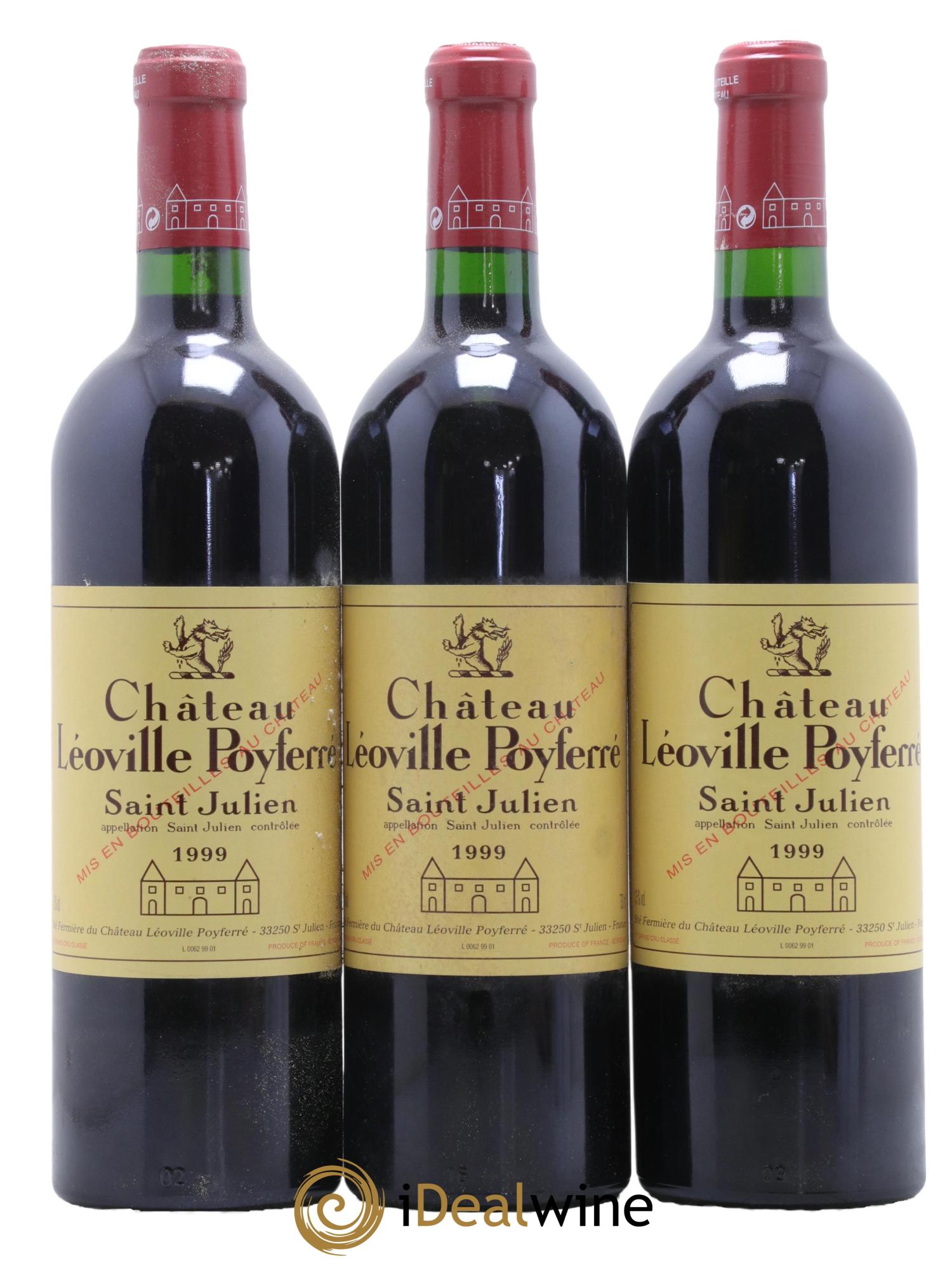 Château Léoville Poyferré 2ème Grand Cru Classé 1999 - Lot de 12 bouteilles - 4