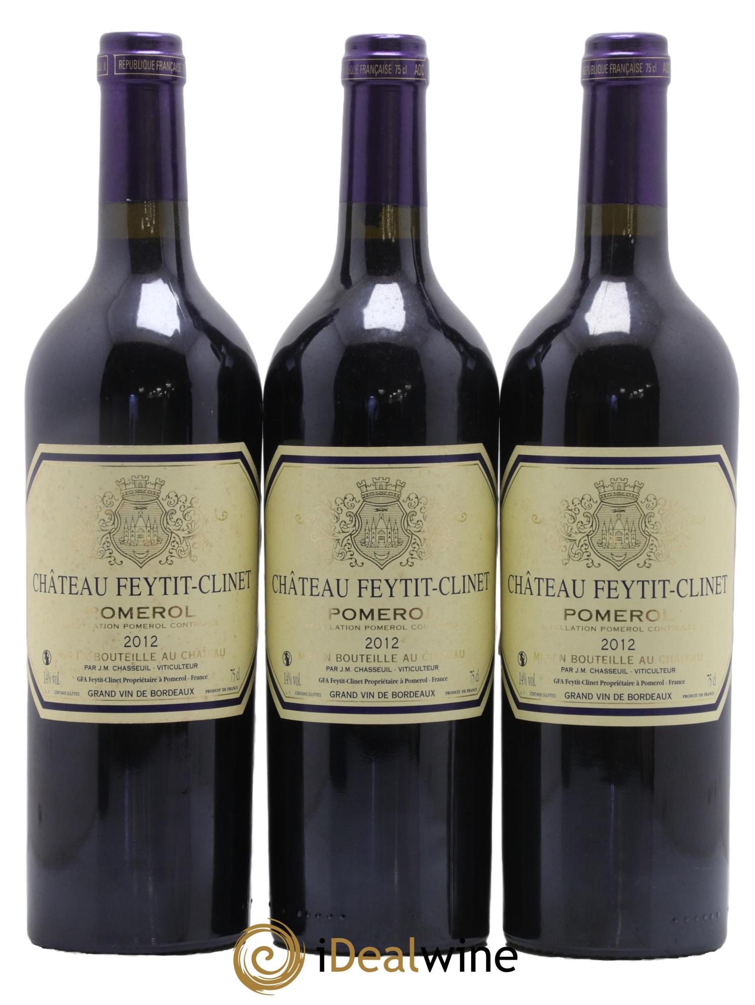 Château Feytit-Clinet 2012 - Lotto di 6 bottiglie - 2