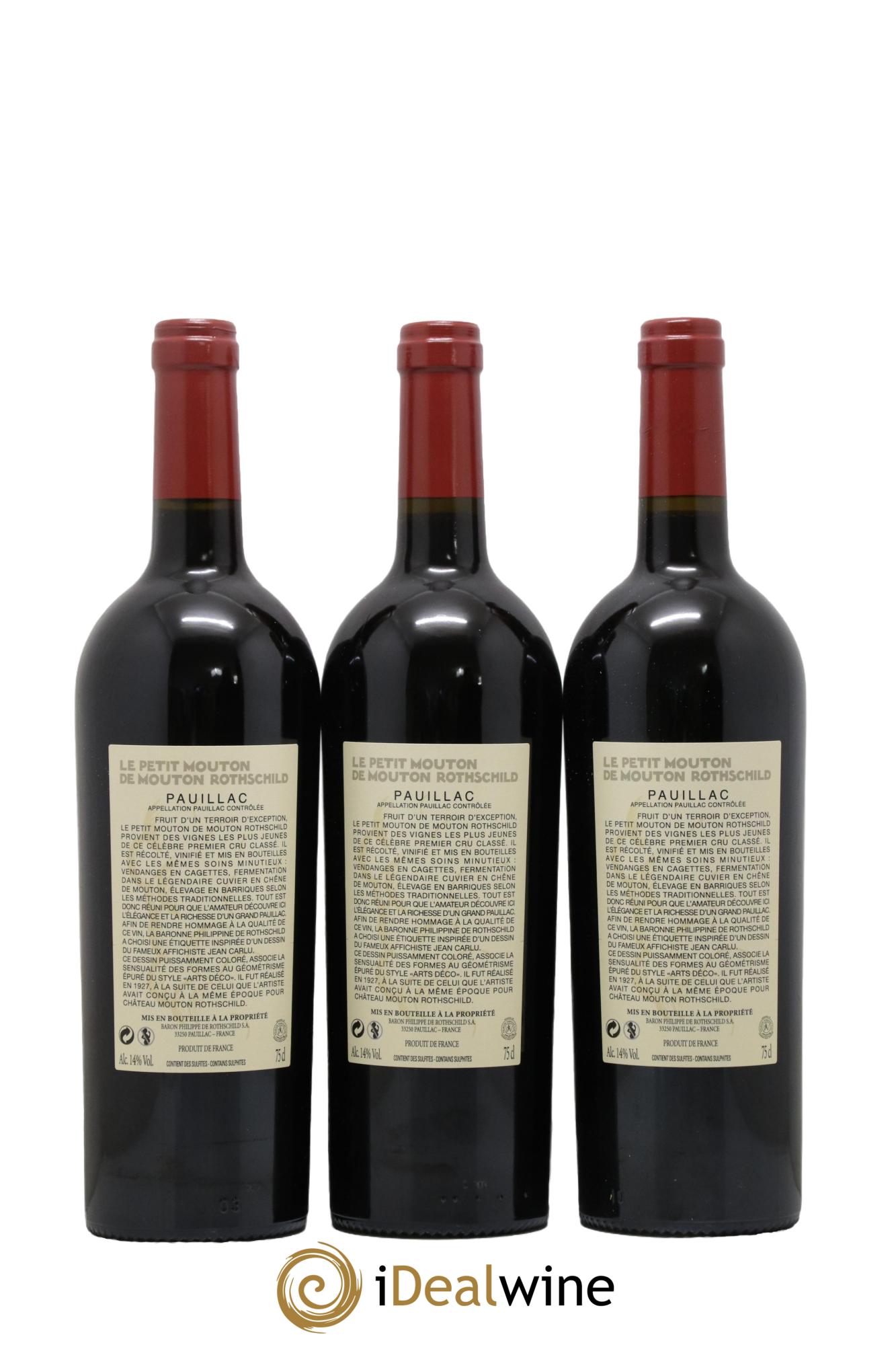 Petit Mouton Second Vin 2018 - Lot of 6 bottles - 4