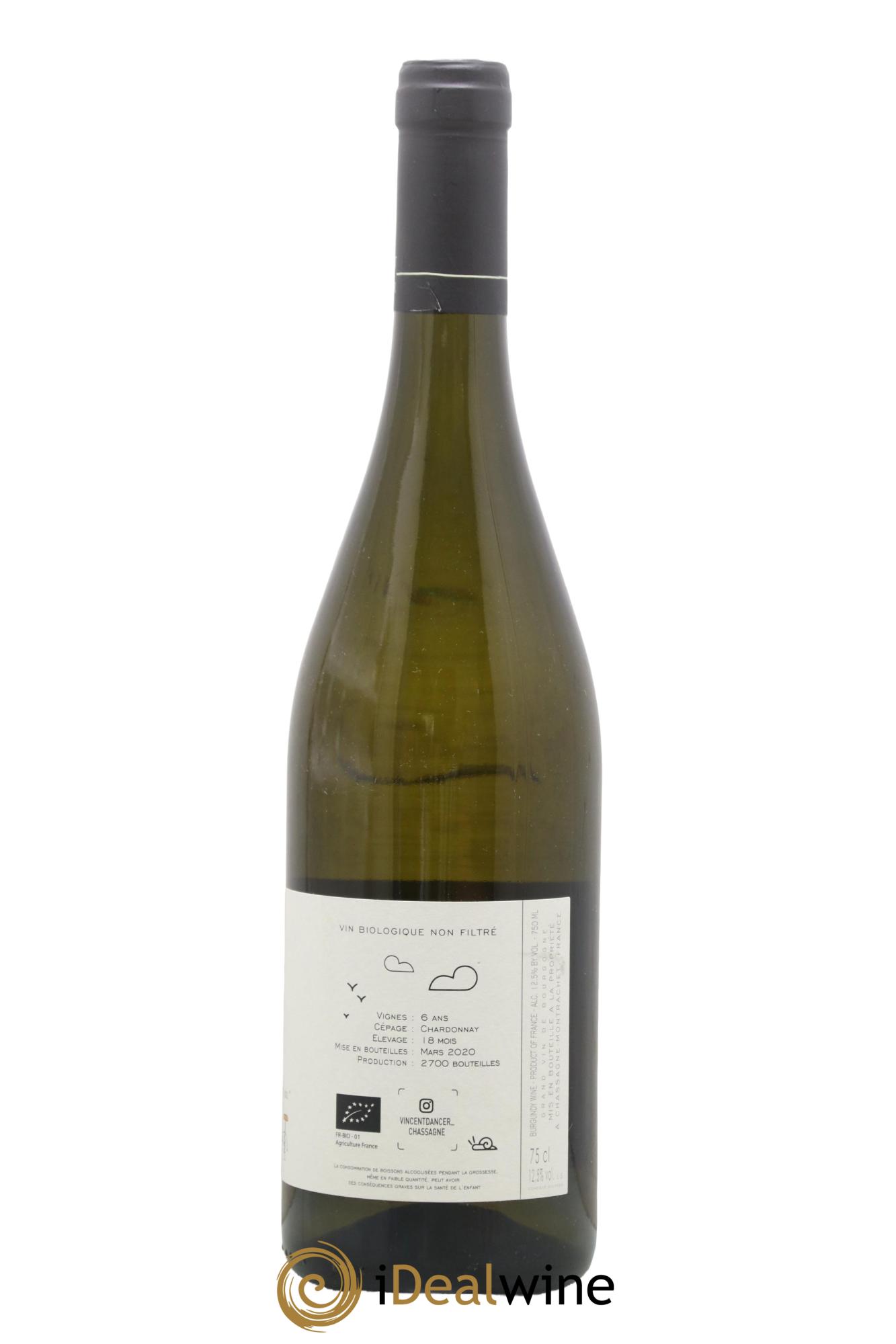 Chassagne-Montrachet 1er Cru Morgeot Vincent Dancer 2018 - Lot of 1 bottle - 1